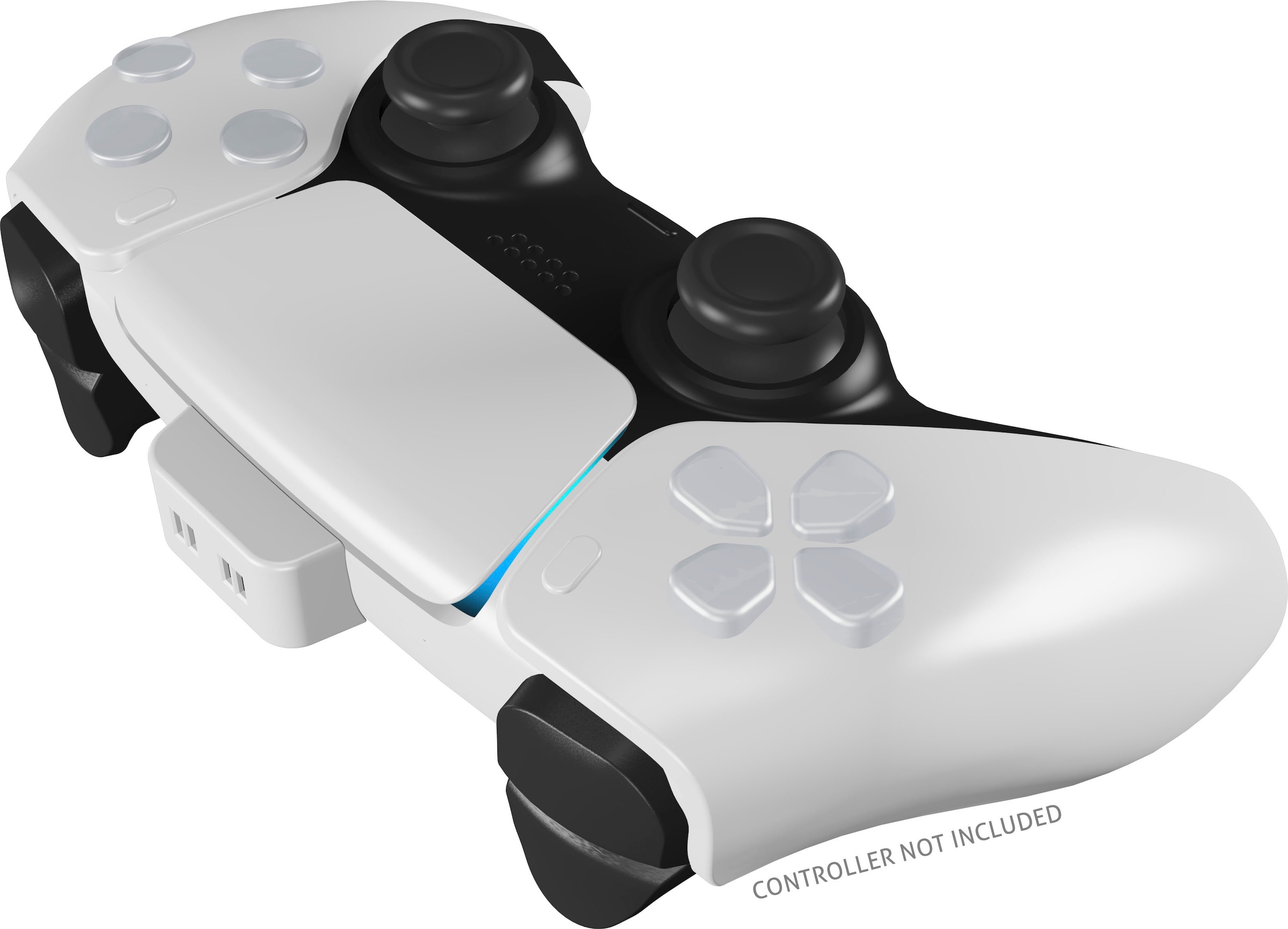 Controller-Akku Ladestation (2 Pads), black, snakebyte - PS5