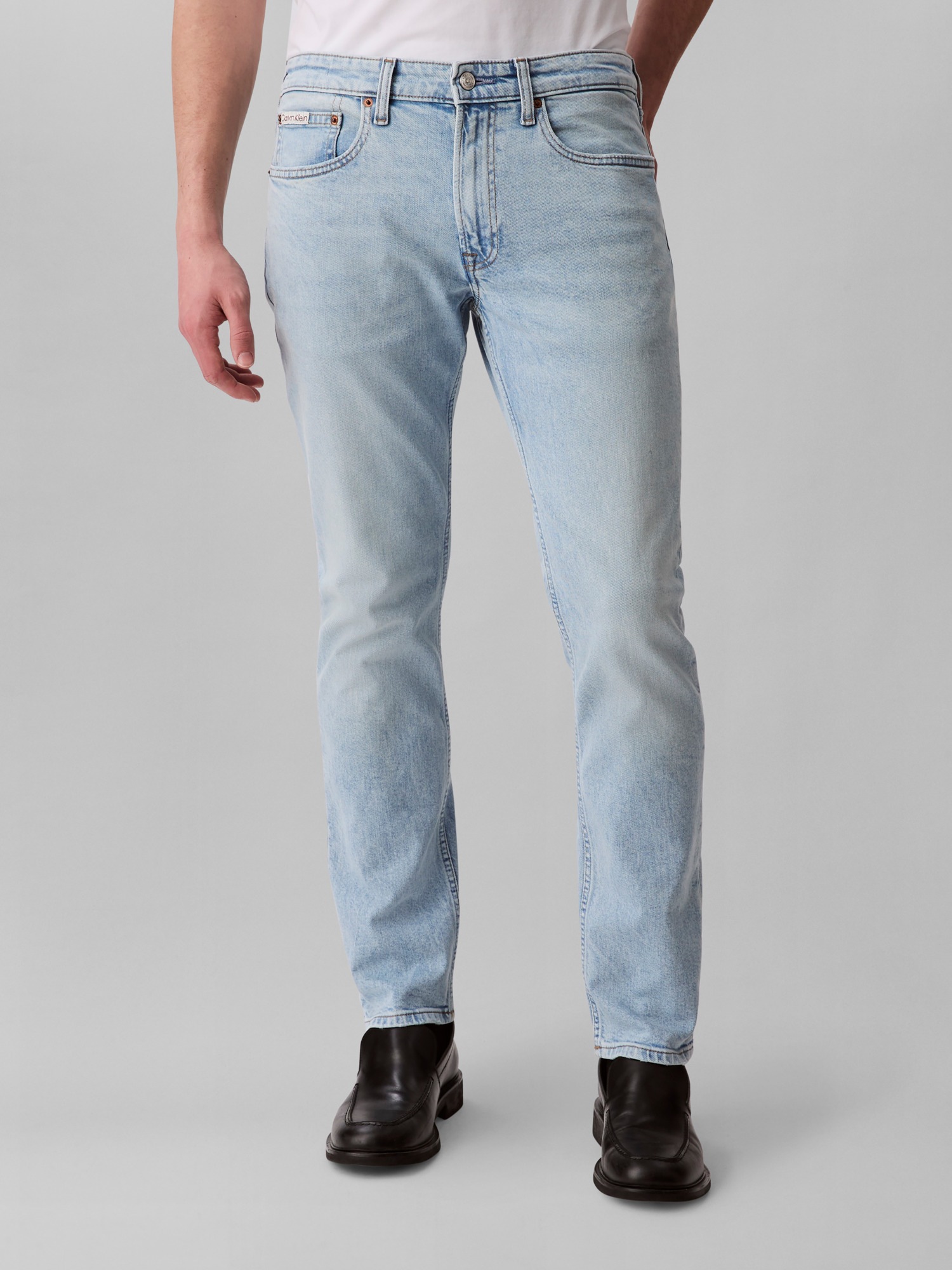 Calvin Klein Jeans Slim-fit-Jeans »SLIM JEAN REGEN« Mit Gürtelschlaufen