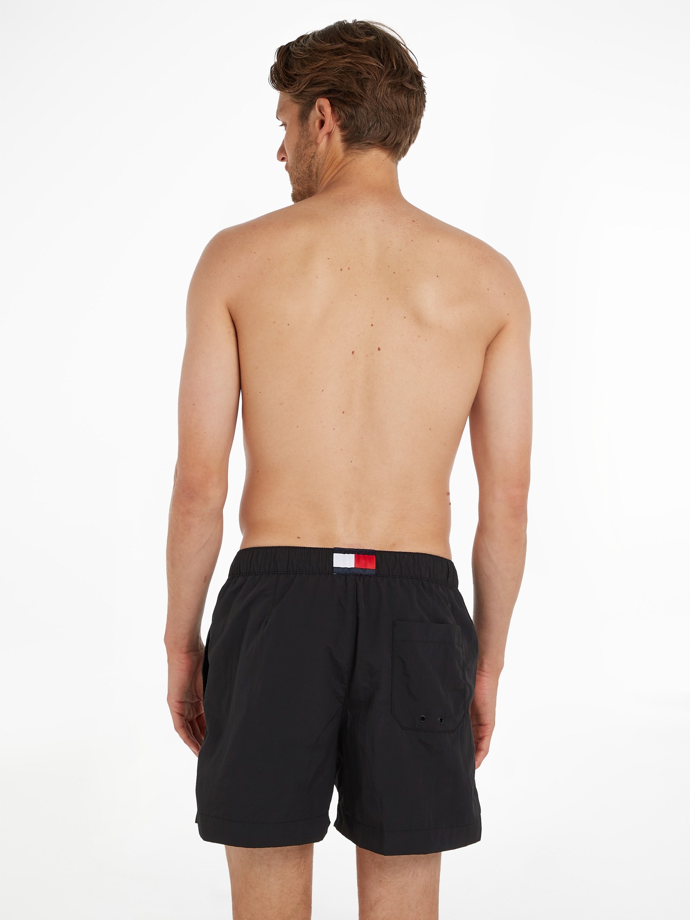 Tommy Hilfiger Swimwear Badeshorts »MEDIUM DRAWSTRING«, mit Tommy Hilfiger Markenlabel