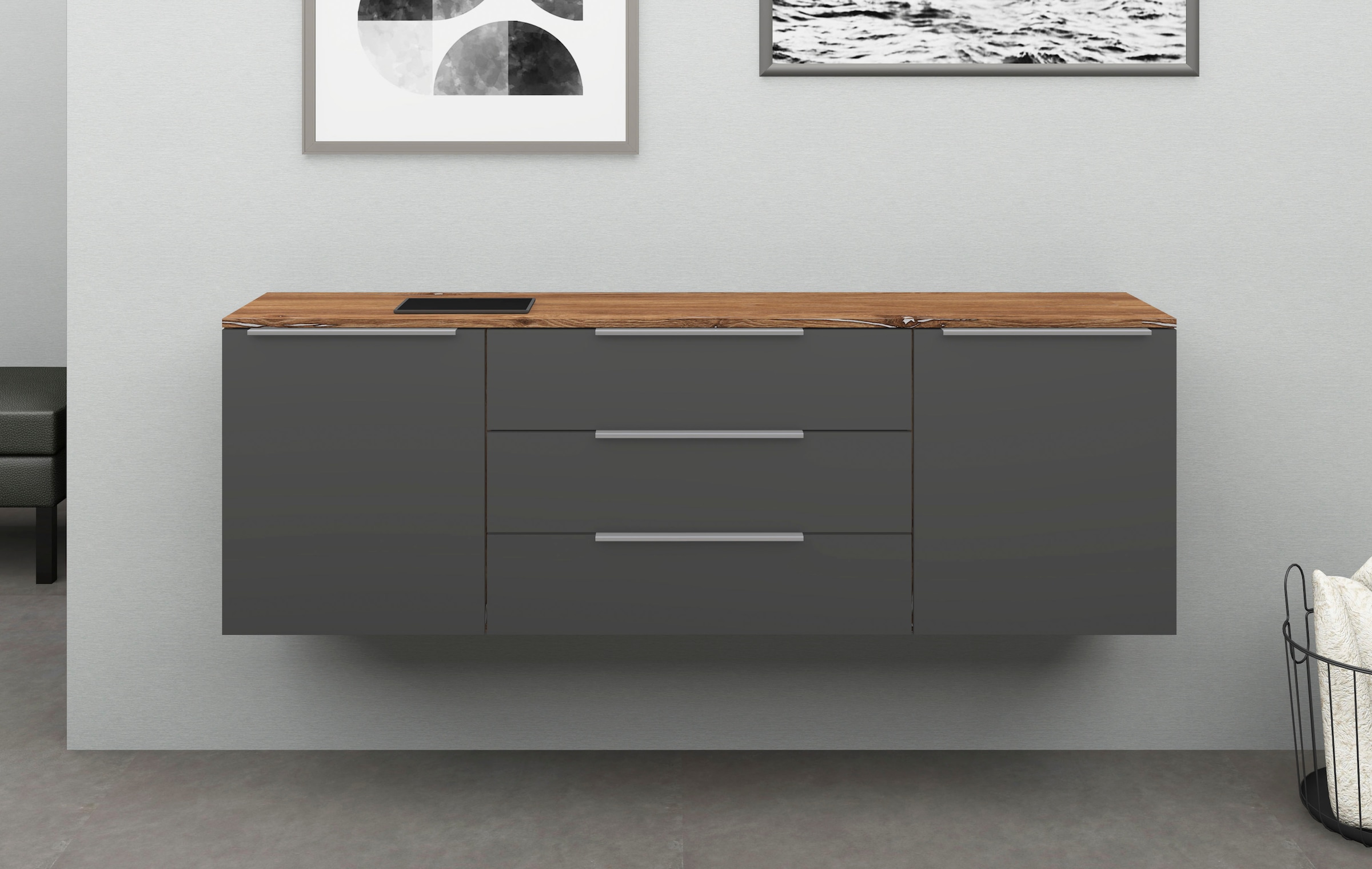 borchardt Möbel Sideboard »Oliva«, Breite 166 oder 200 cm