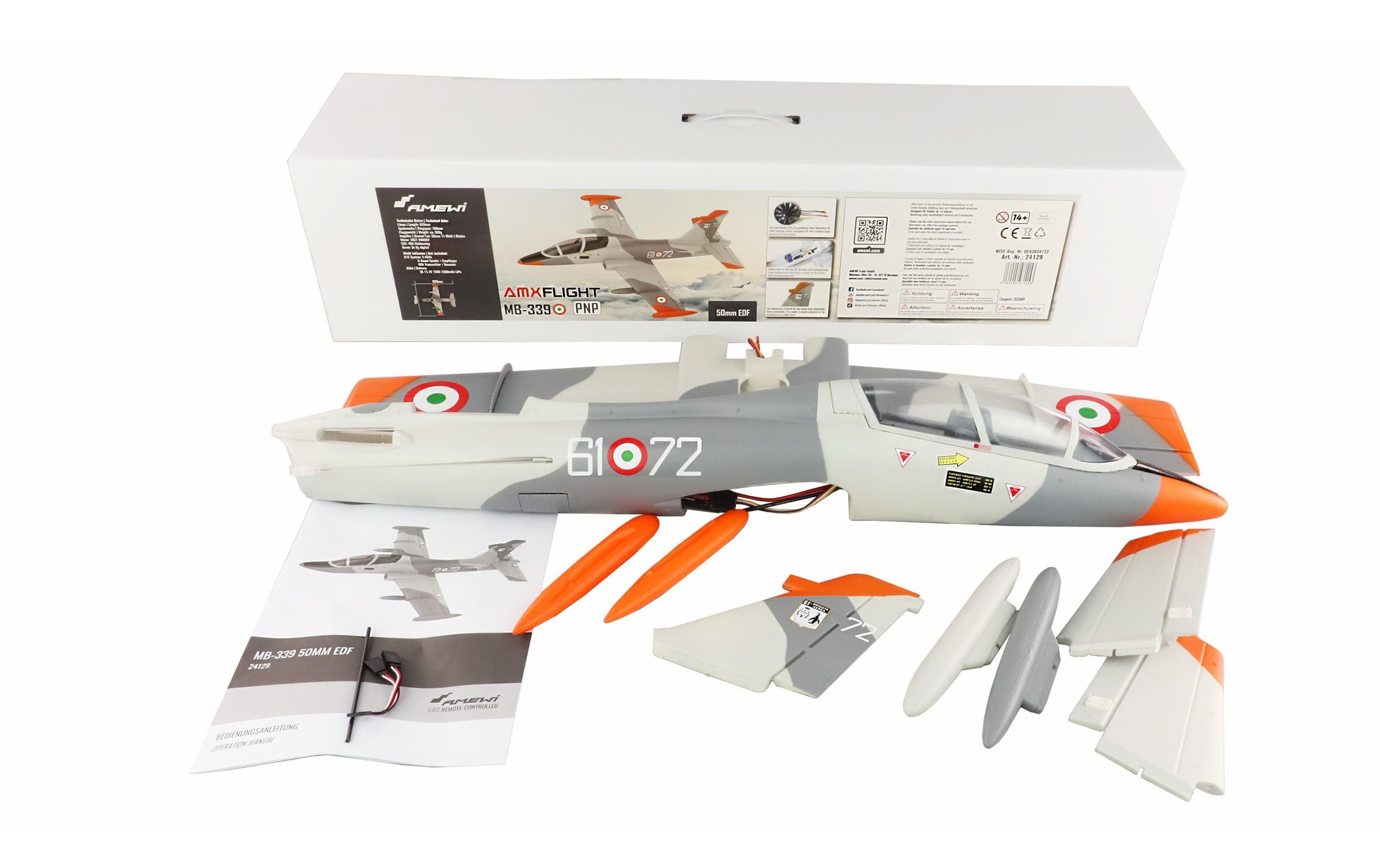 Amewi RC-Flugzeug »Jet MB-339 820 mm PNP«