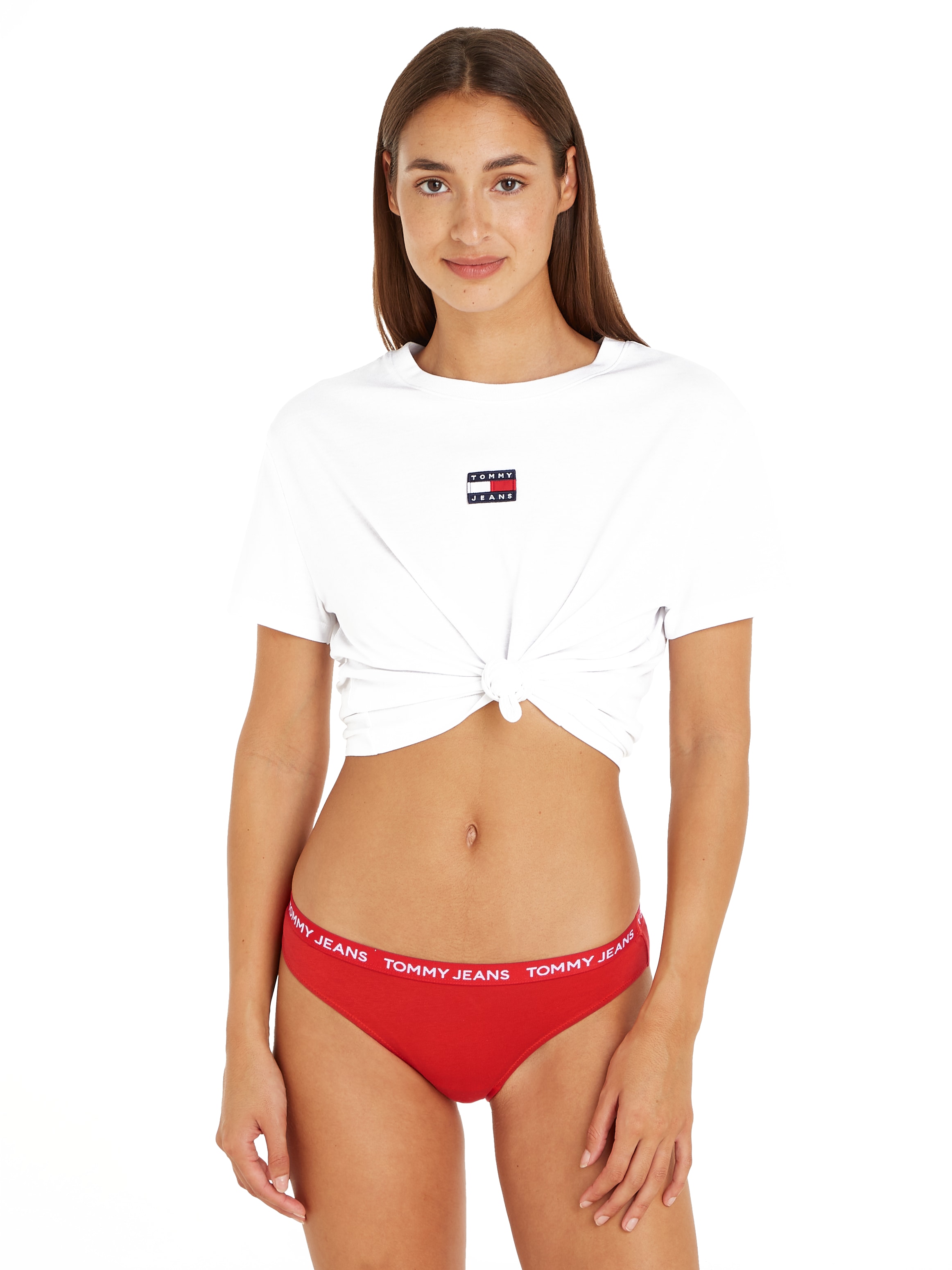 Tommy Hilfiger Underwear Bikinislip »3P CLASSIC BIKINI«, (Packung, 3 St., 3er), mit Tommy Jeans Logo-Elastikbund
