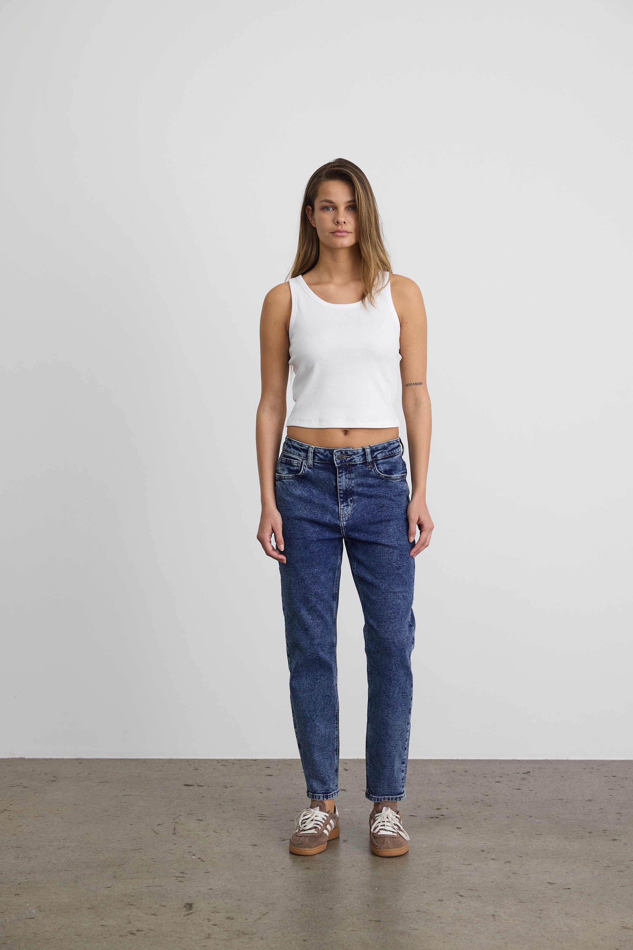 Noisy may High-waist-Jeans »NMMONI HW ST ANK JEANS AZ358MB NOOS«