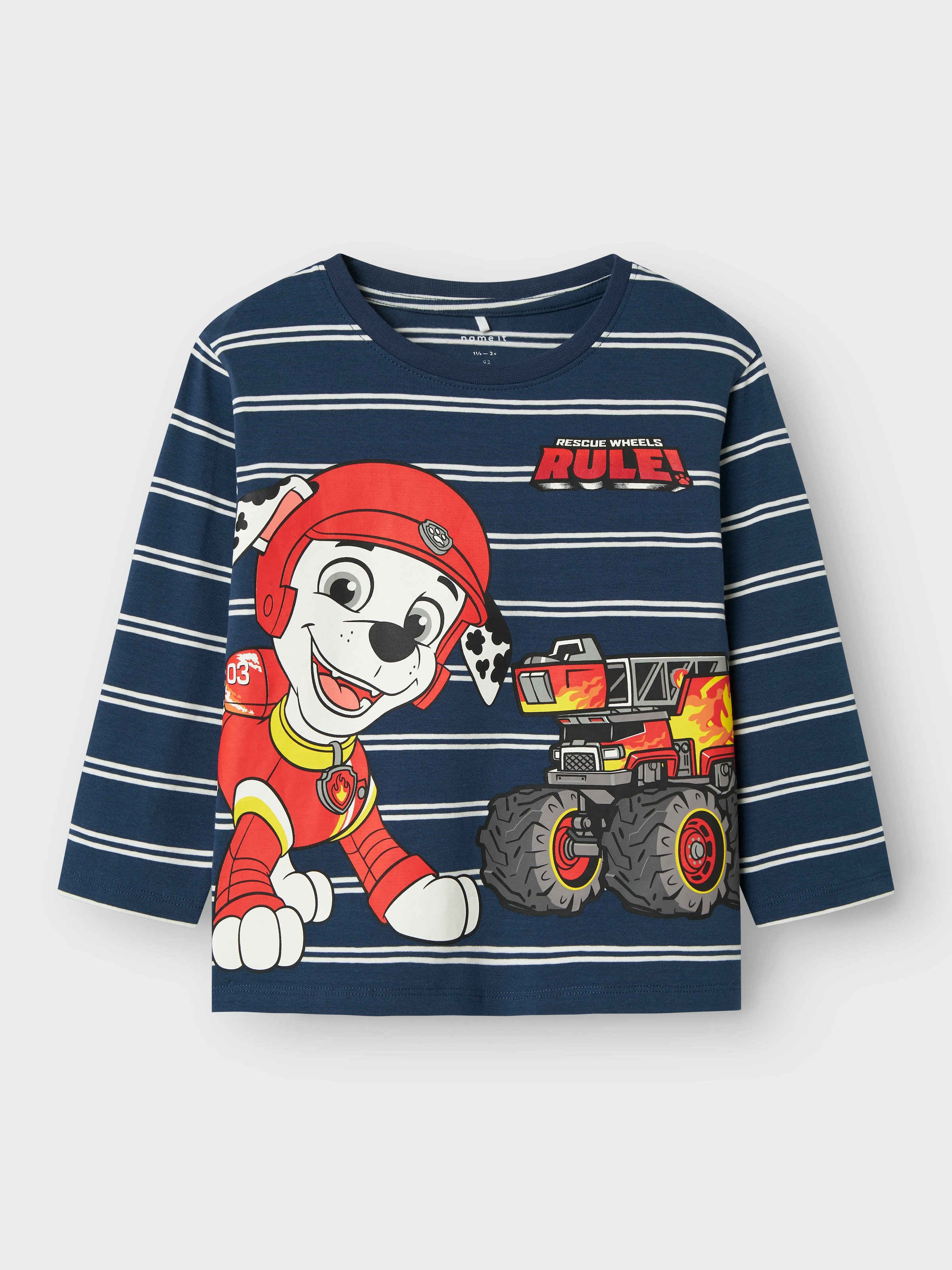 Name It T-Shirt »NMMSOFUS PAW LS NREG TOP BOX CPLG«