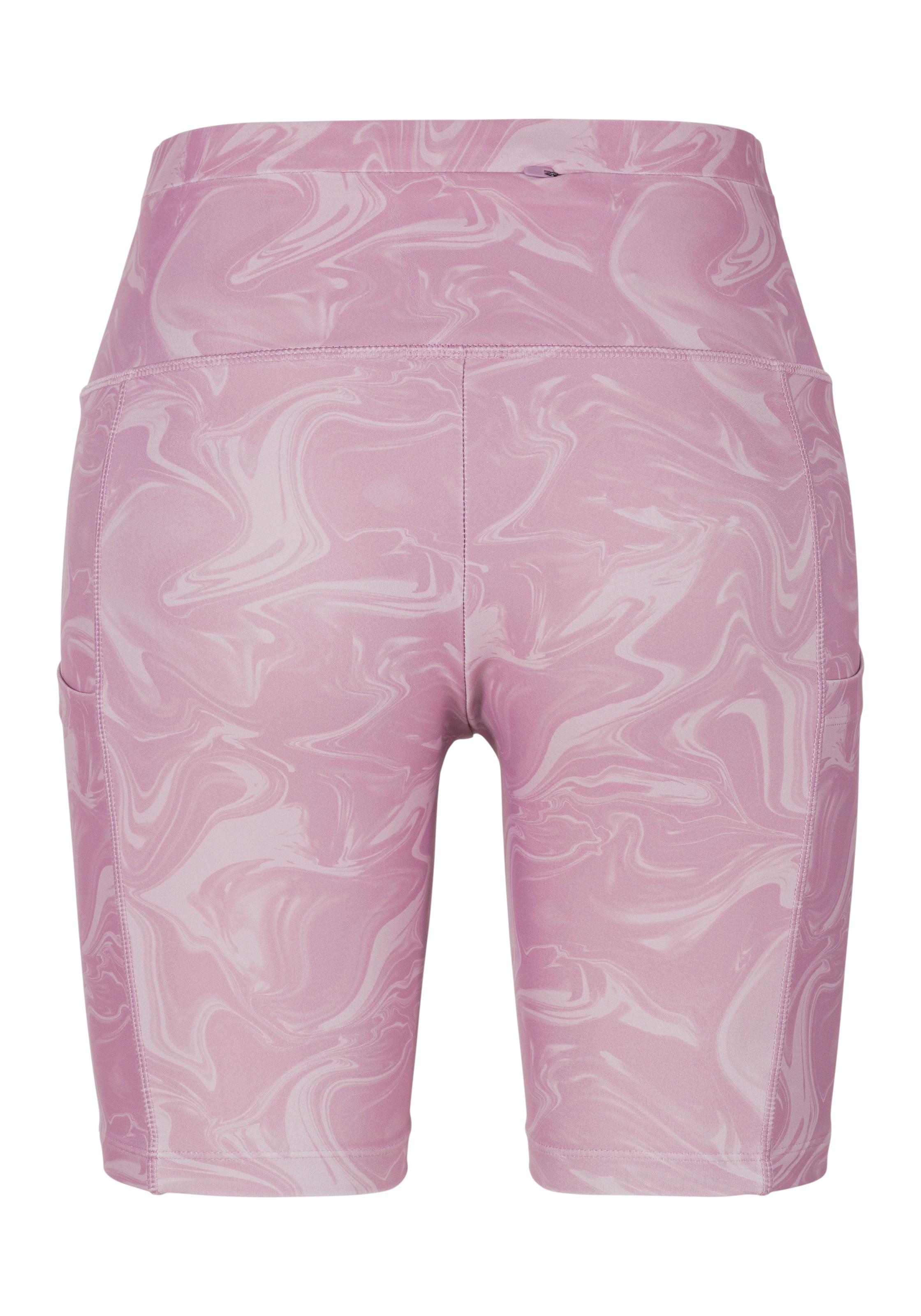 LASCANA ACTIVE Funktionshose, Sporthose mit Allover-Print und kleiner Reissverschlusstasche