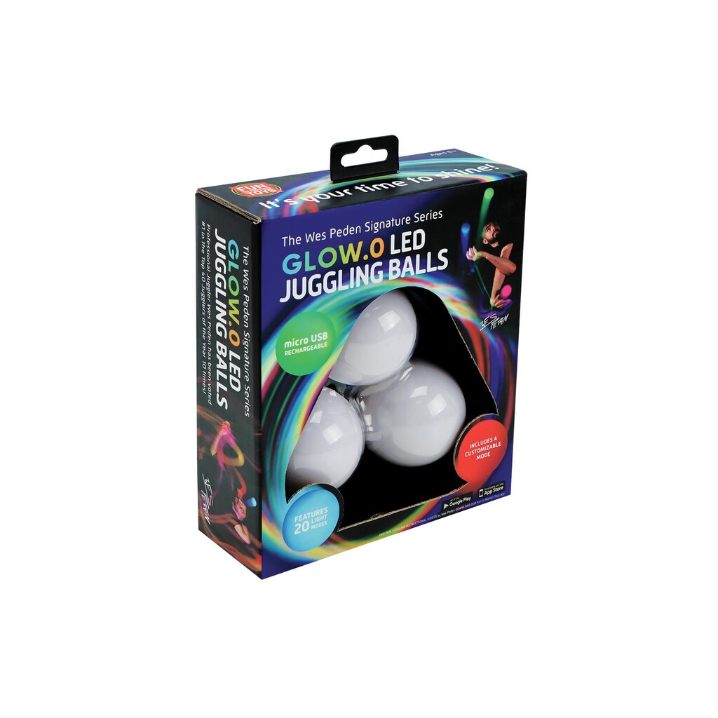 Spielball »Glow.0 Jonglierbälle Set«, (3)