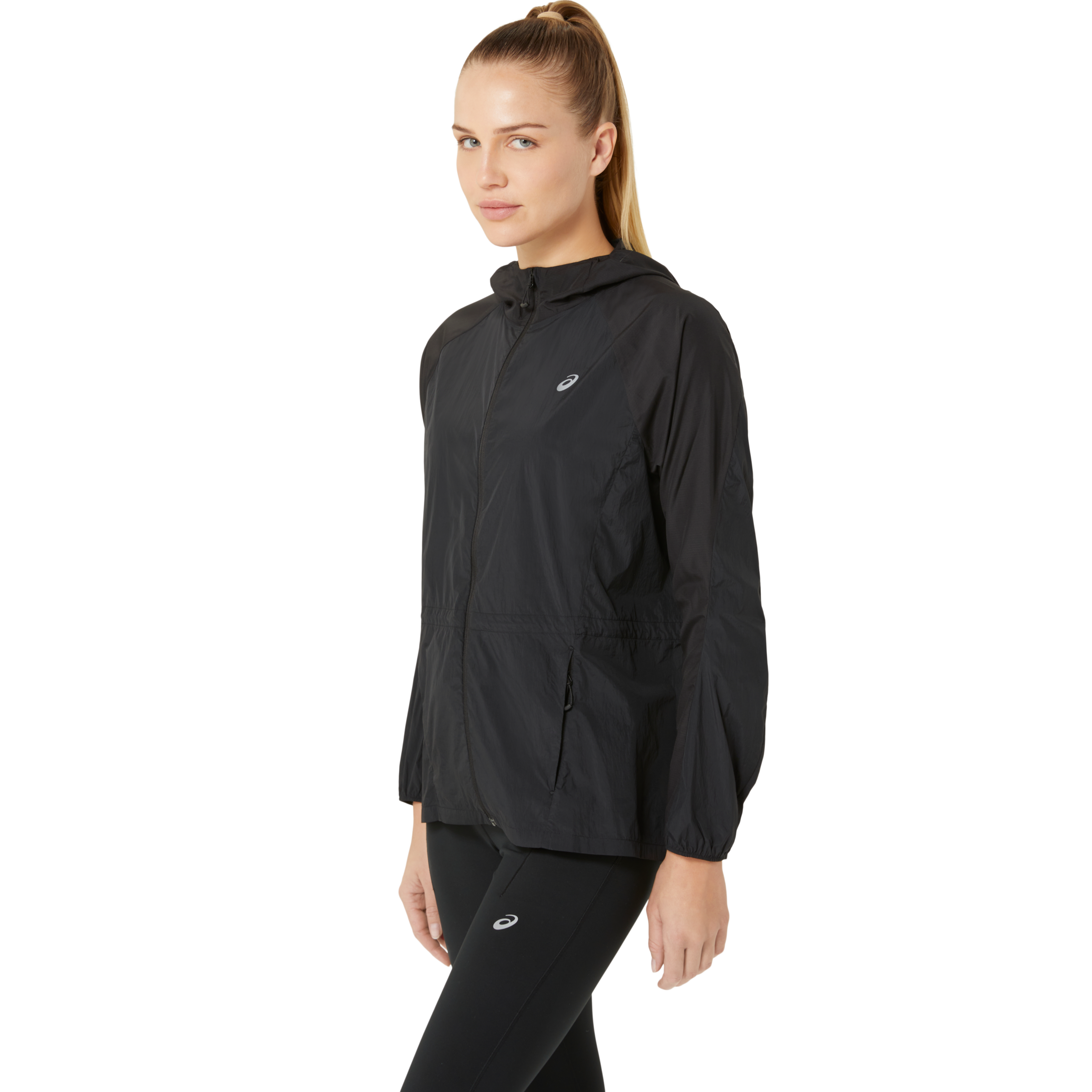 Asics Regenjacke »ROAD PACKABLE JACKET«, mit Kapuze