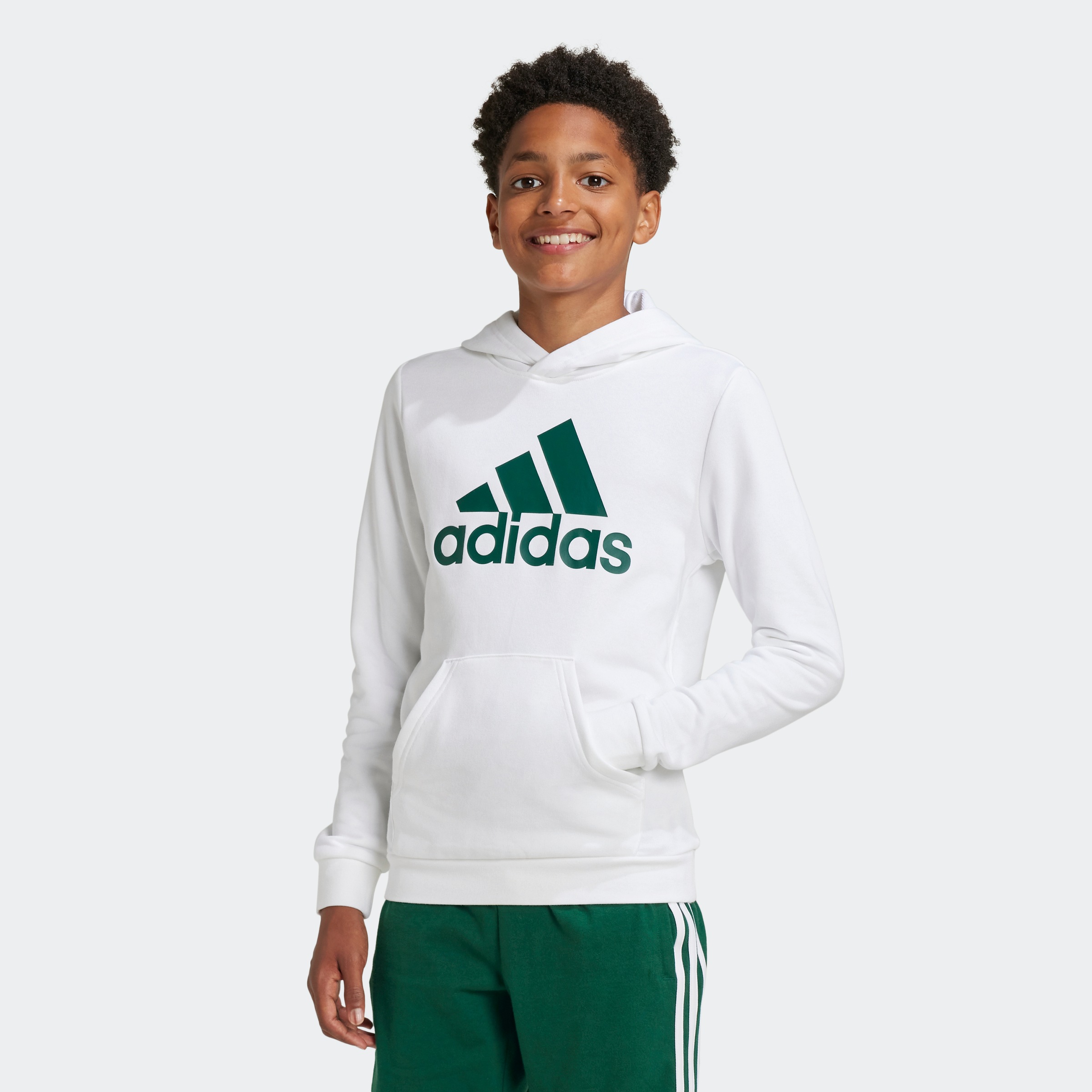 adidas Sportswear Kapuzensweatshirt »BIG LOGO ESSENTIALS COTTON HOODIE«