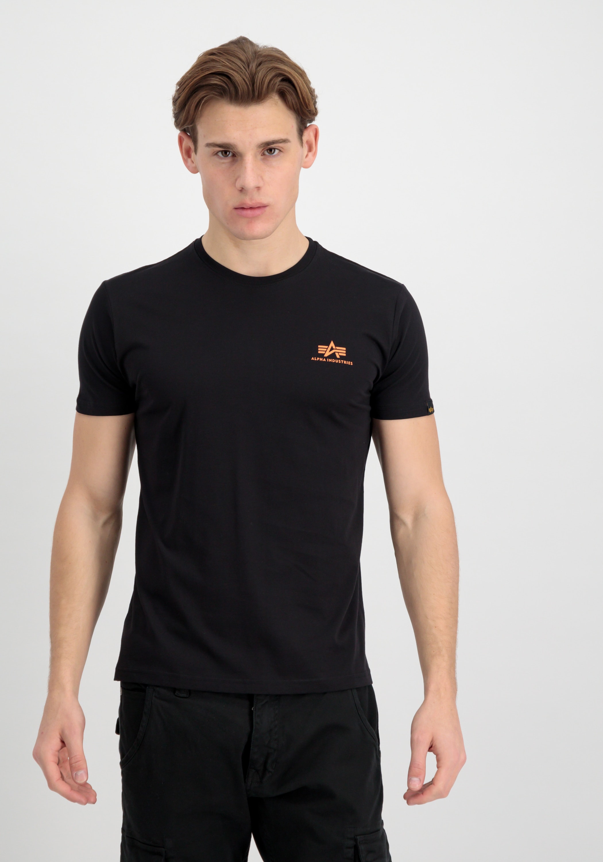 Alpha Industries T-Shirt »Alpha Industries Men - T-Shirts Backprint T Reflective Print«