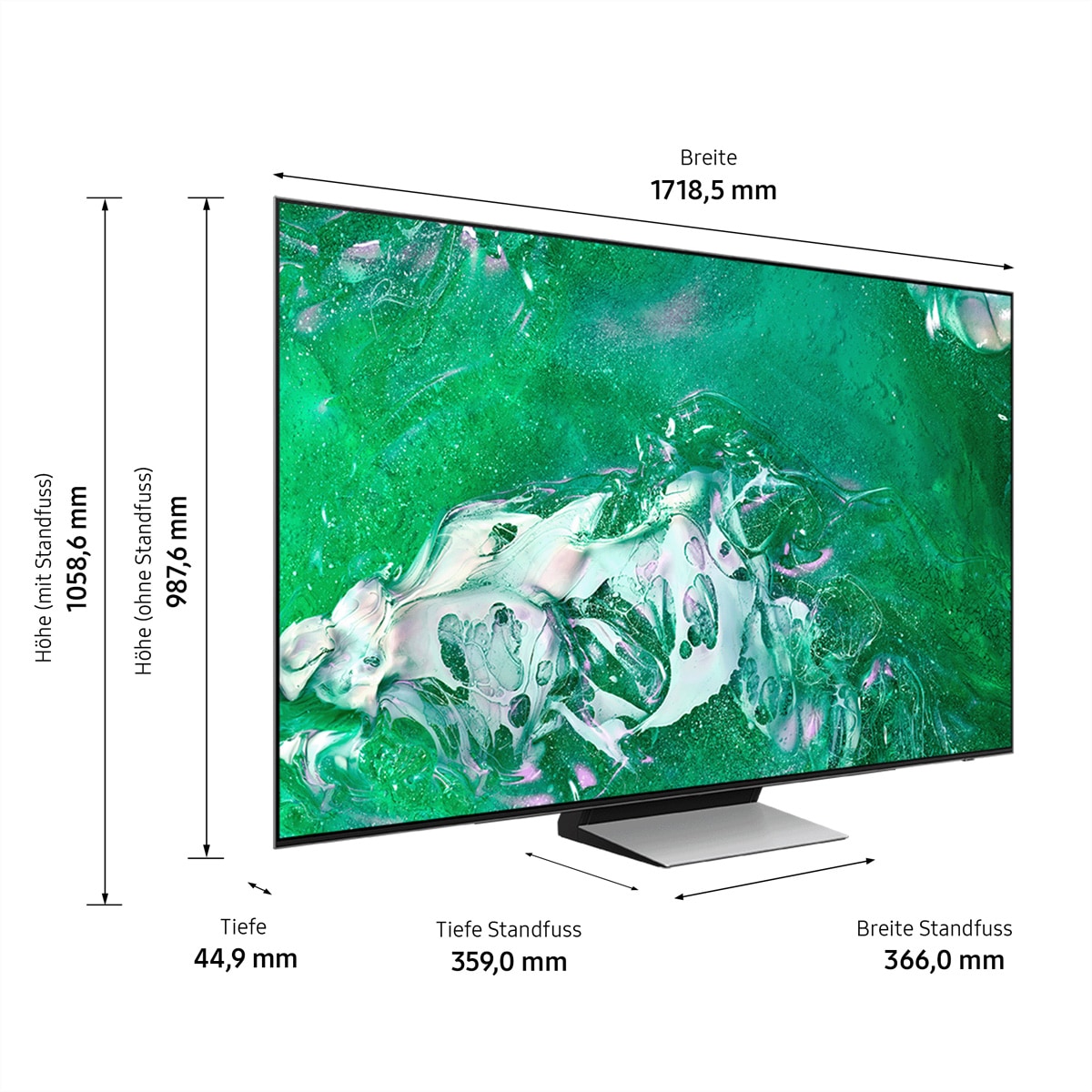 Samsung LED-Fernseher »QE77S90DAEXZU«, 4K