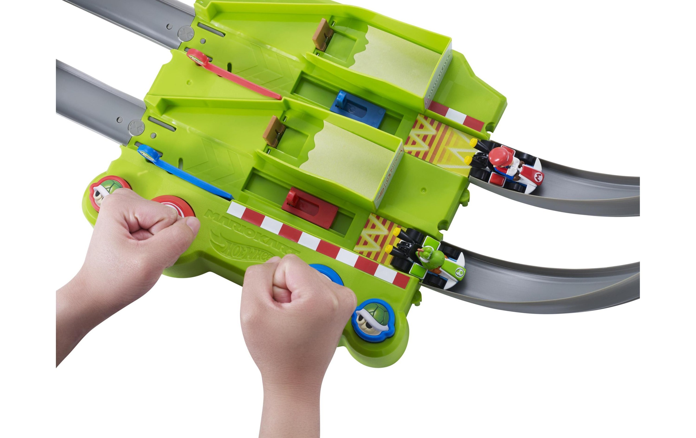 Hot Wheels Autorennbahn »Mariokart Trackset Rundkurs«