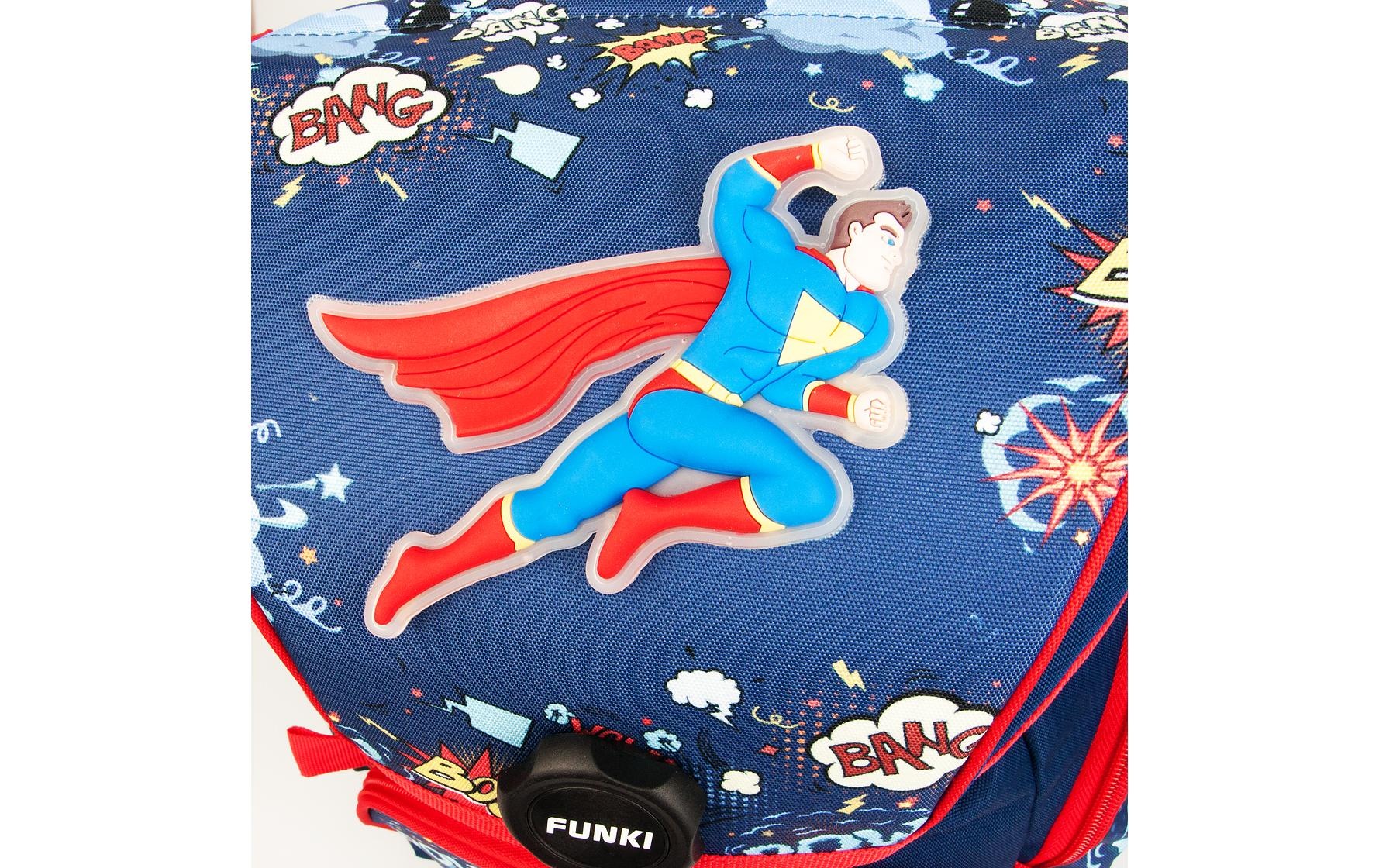 Funki Schulrucksack »Joy-Bag Superhero 4-teilig«
