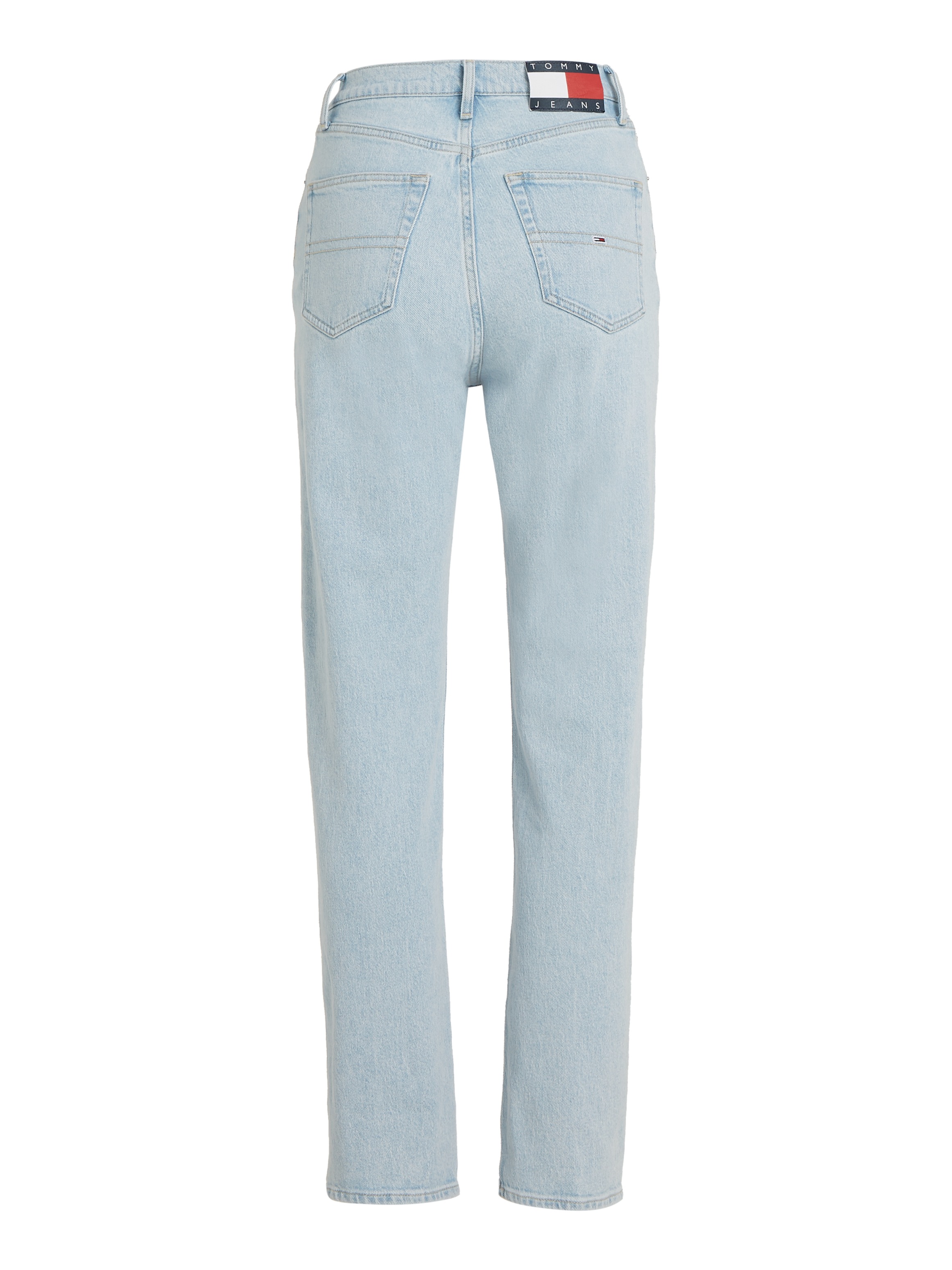 Tommy Jeans Straight-Jeans »JULIE UH STR AH1280«, mit Logostickerei