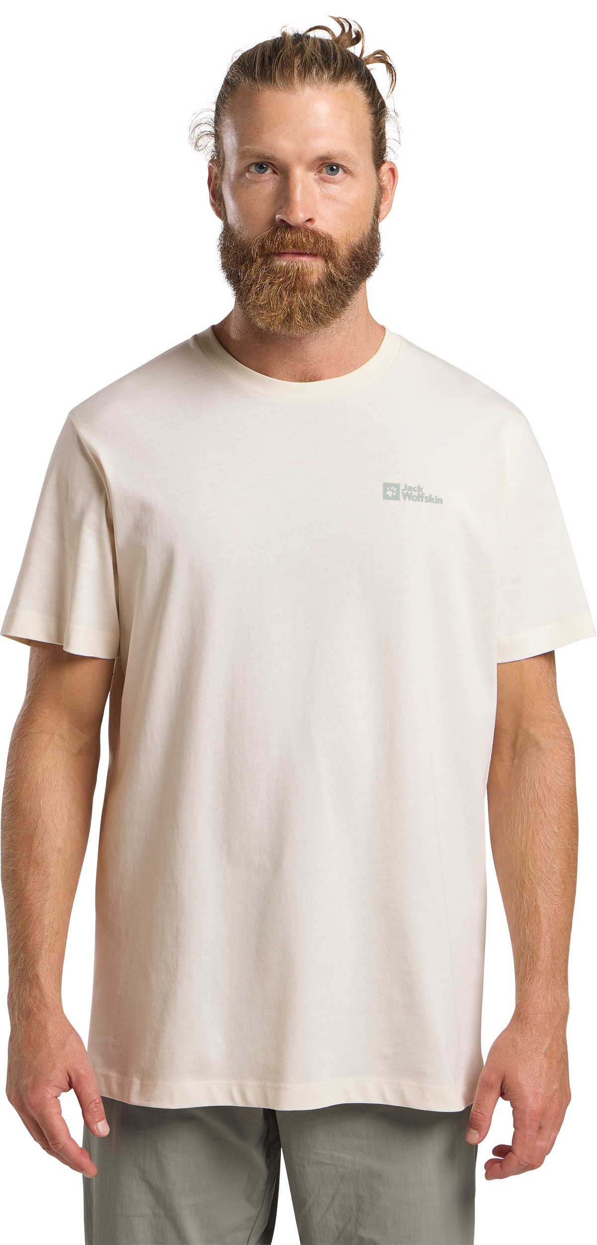 Jack Wolfskin T-Shirt »ESSENTIAL T M« weiches, klassisches T-Shirt aus atmungsaktiver Bio-Baumwolle