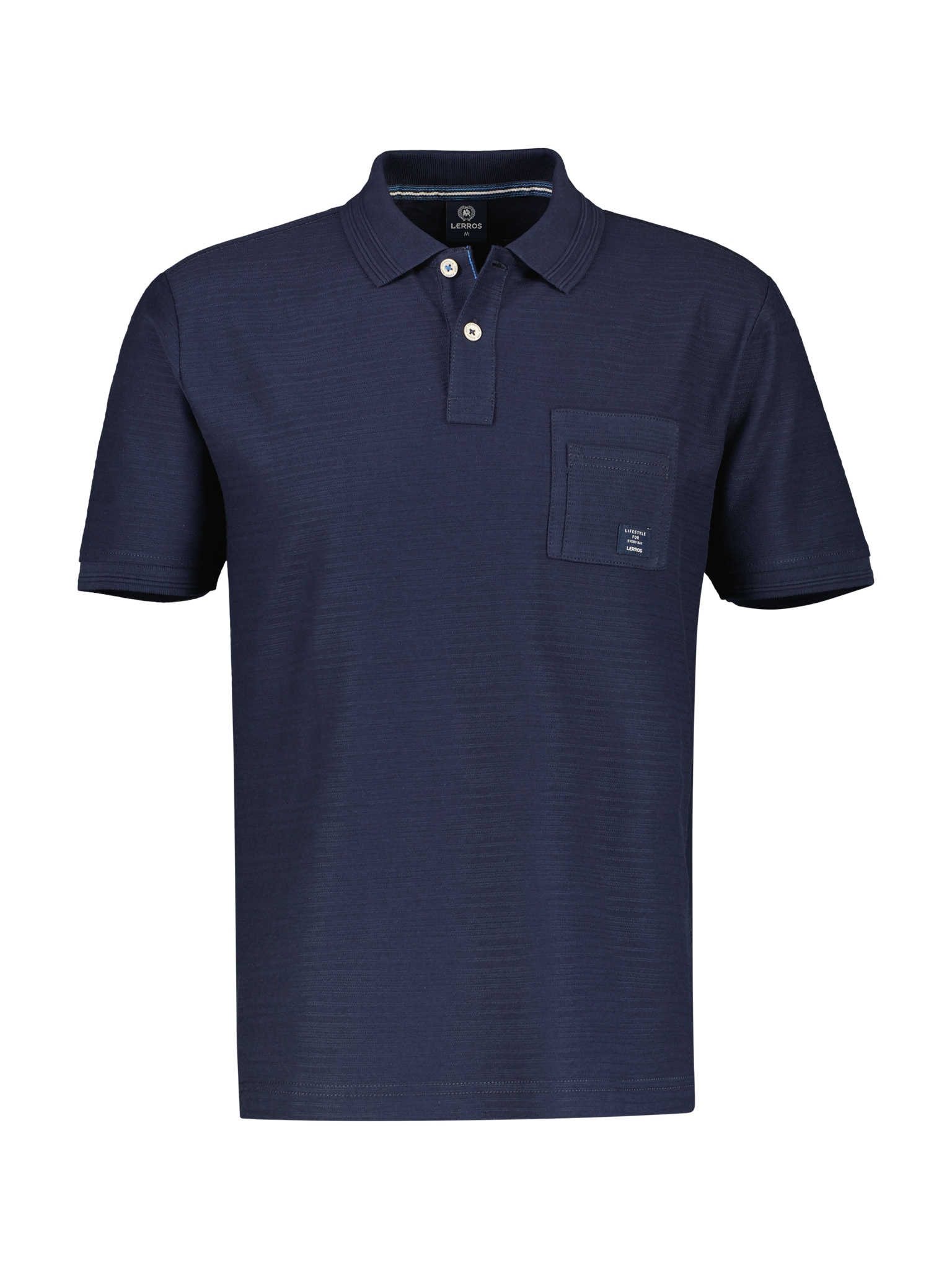 LERROS Poloshirt, mit Markenlabel