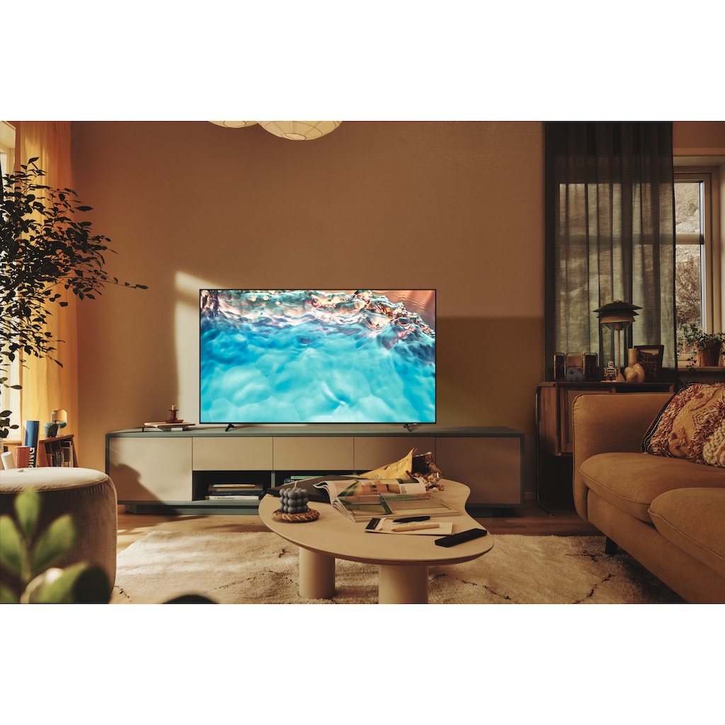 Samsung LED-Fernseher »85" Crystal UHD 4K BU8079 (2022)«, 214 cm/85 Zoll, 4K Ultra HD, Smart-TV, Crystal Prozessor 4K-HDR-Motion Xcelerator