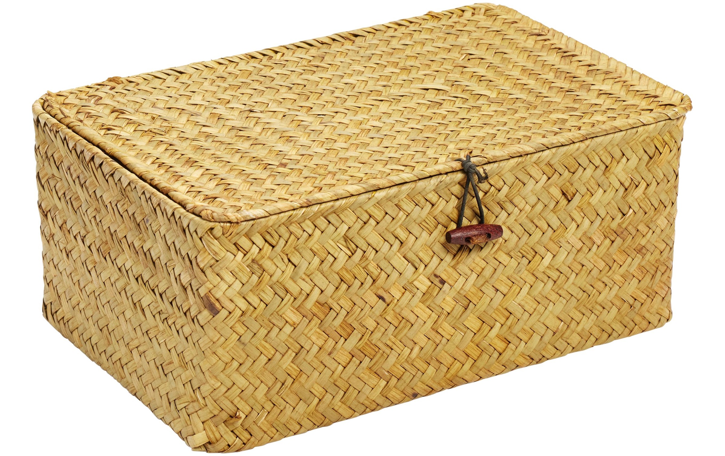 diaqua® Aufbewahrungsbox »Straw 29 x 19 x 13 cm, Nature«, (1 St.)