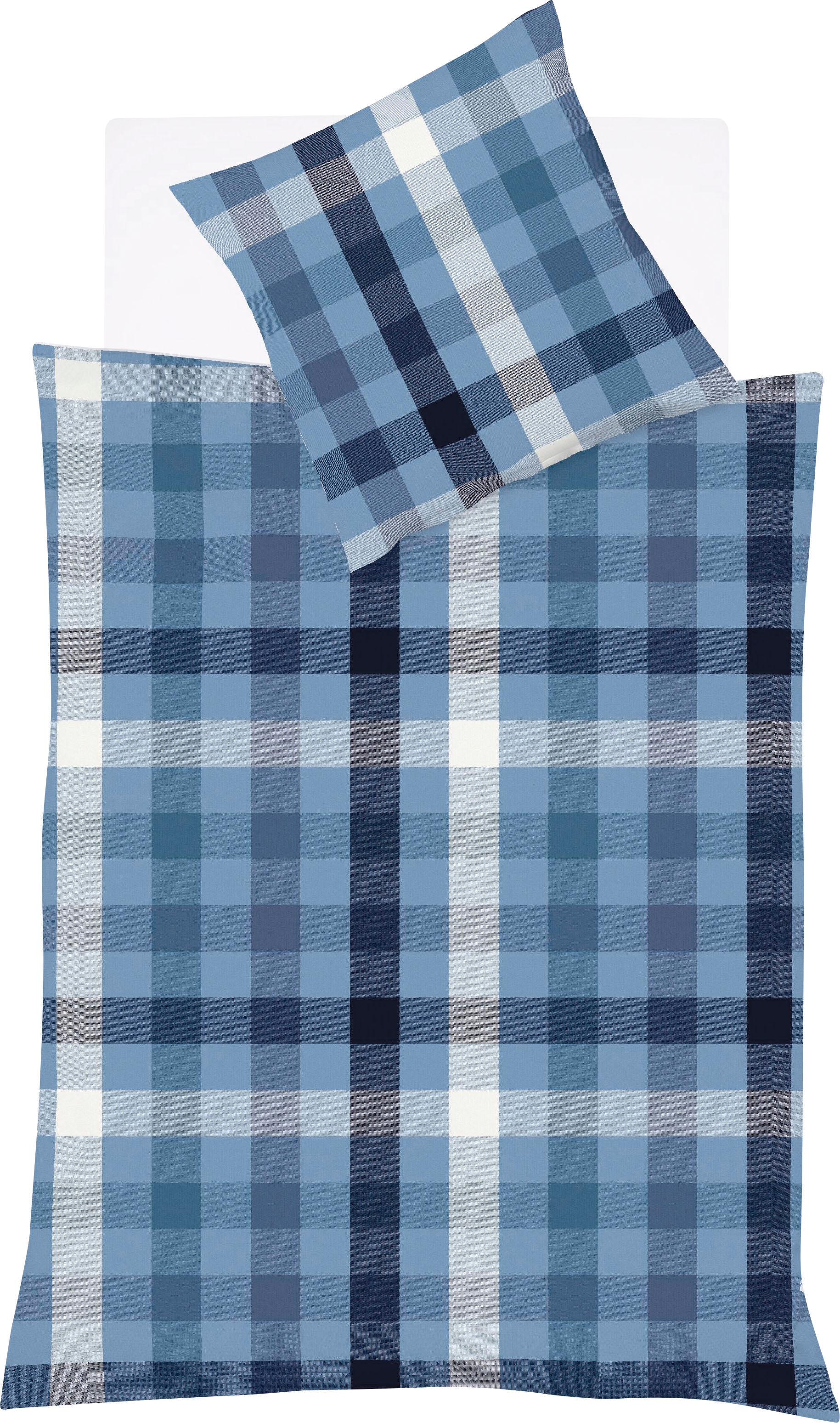 fleuresse Bettwäsche "Lech 3742" 2 Stk. Edelflanell, Baumwolle, in Gr. 135x200, 155x220, 200x200cm