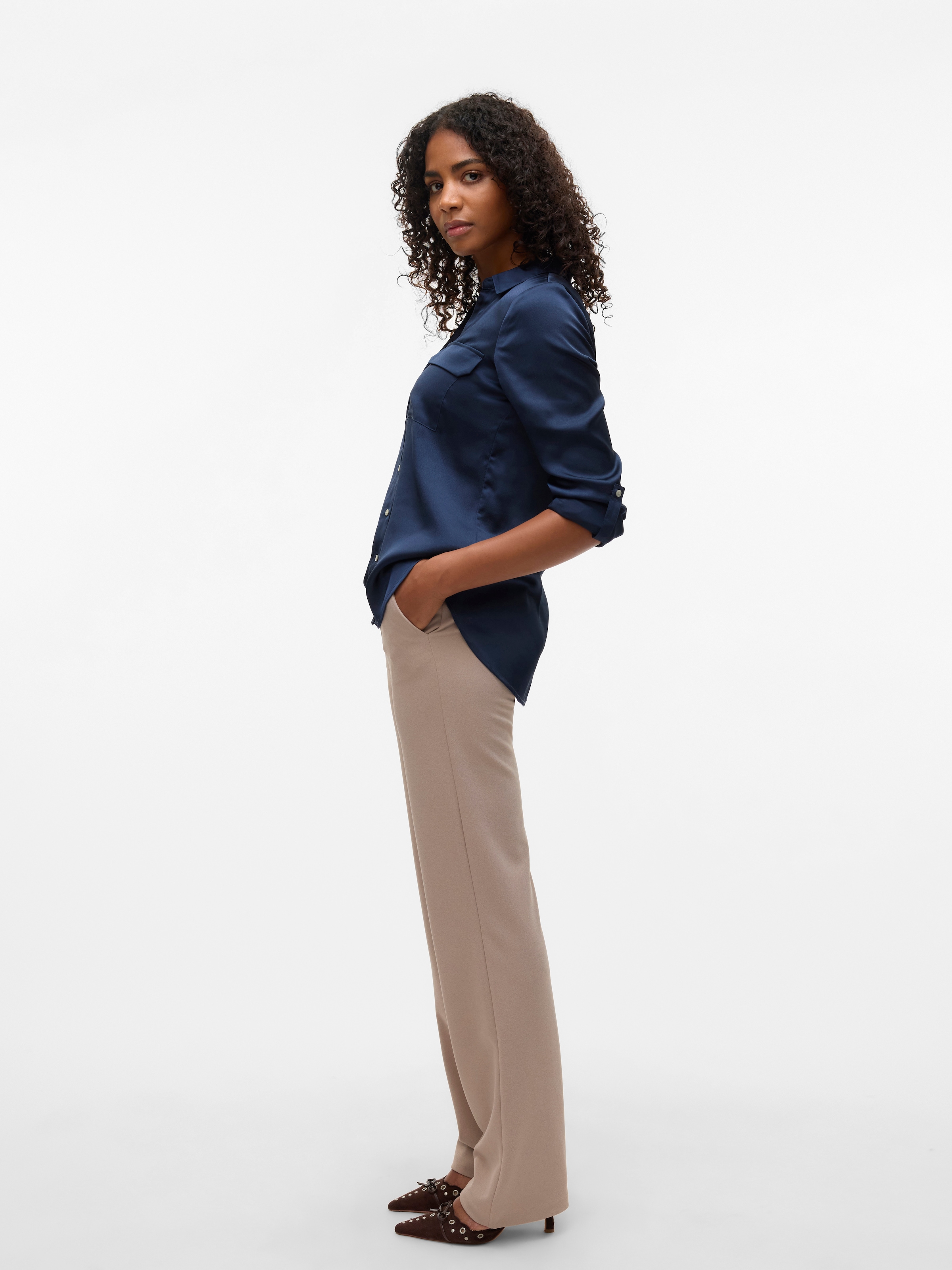 Vero Moda Anzughose »VMZAMIRA MR SLIM STRAIGHT PANT«