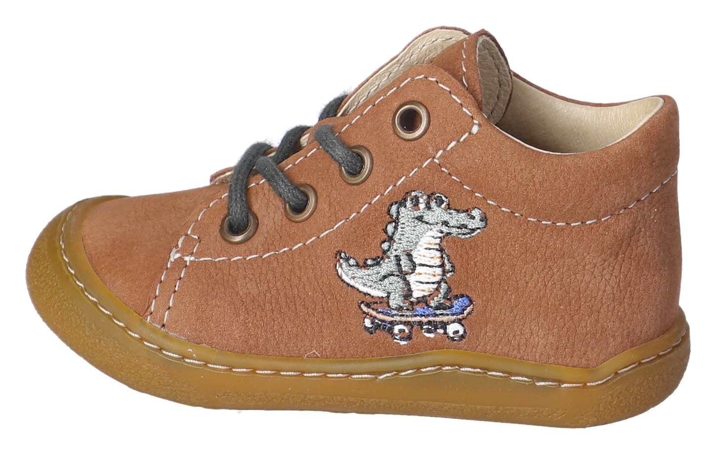 PEPINO by RICOSTA Lauflernschuh »Kally«, Babyschuh, Pre Walker mit Stickerei, Grössenschablone zum Download