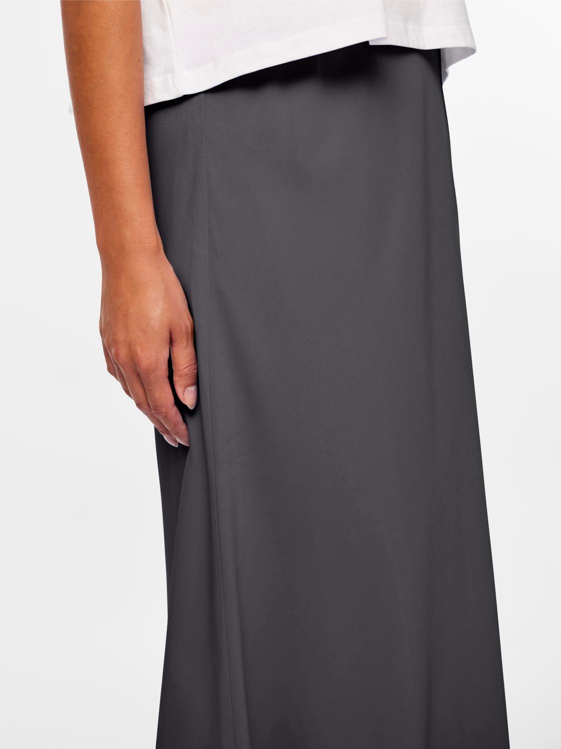 pieces Midirock »PCFRANAN HW MIDI SKIRT NOOS BC«