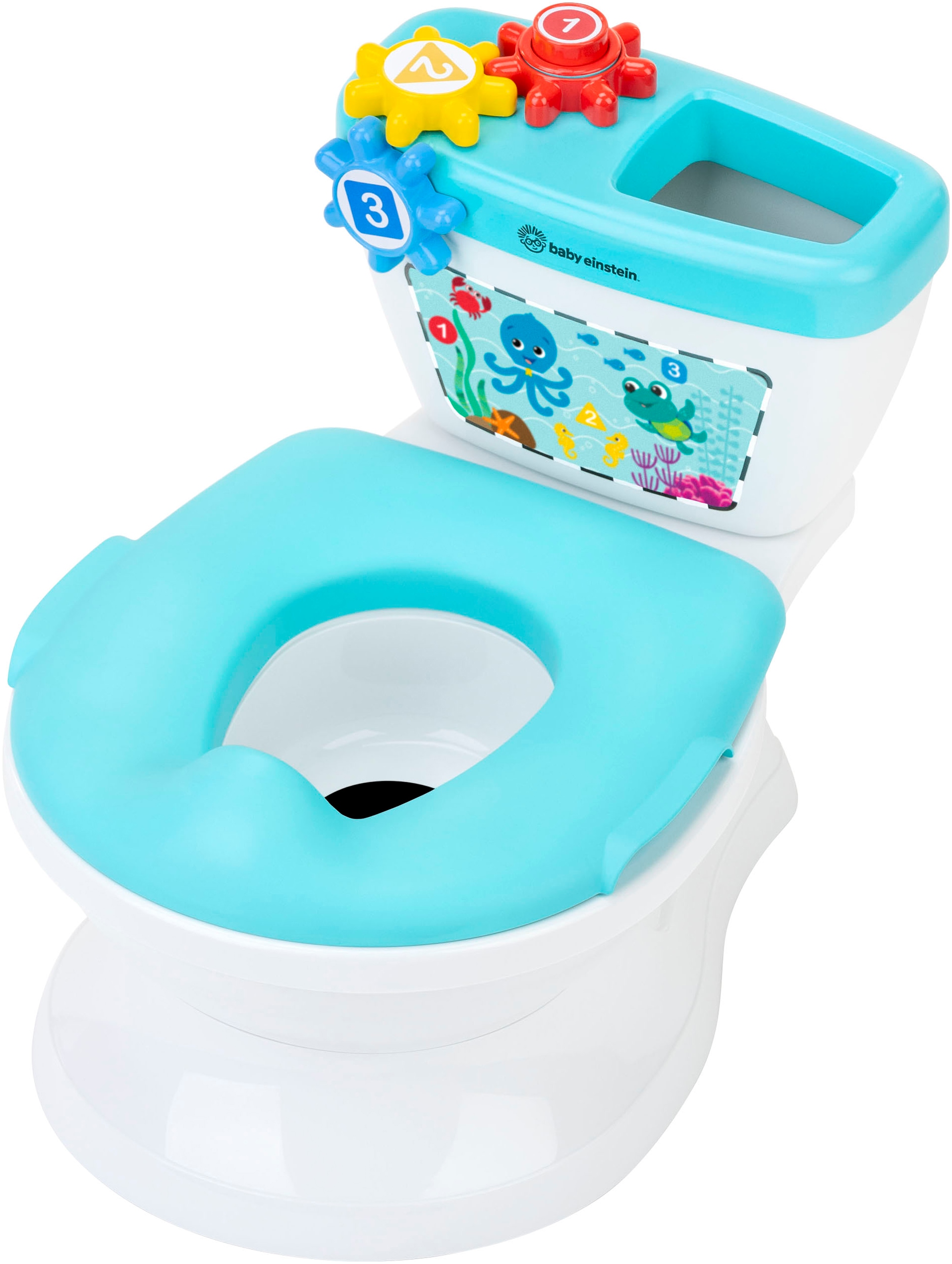 Baby Einstein Toilettentrainer »Geared for Success™ 2-in-1 Potty Training System« mit Sound