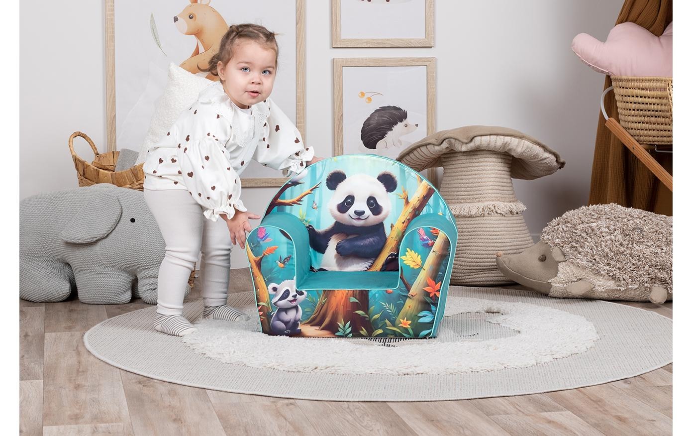 Knorrtoys® Kindersessel »Lucky panda«
