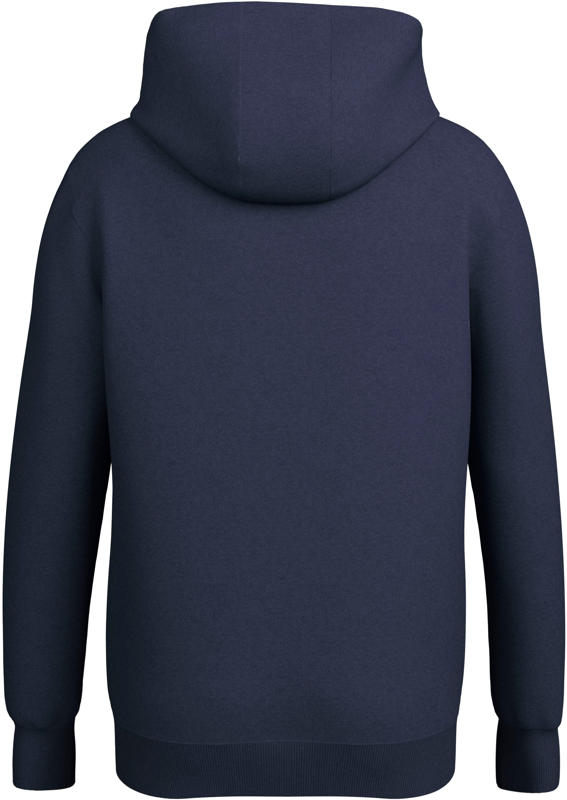 Bruno Banani Kapuzensweatjacke, moderner Brustprint