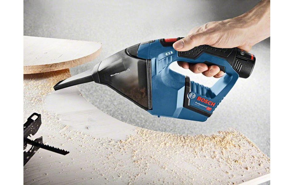 Bosch Professional Akku-Handstaubsauger »GAS 12V 2 x 3.0Ah, L-BOXX«