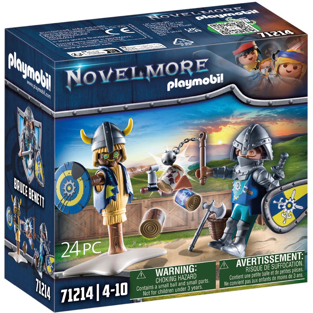 Playmobil® Konstruktions-Spielset »Novelmore - Kampftraining (71214), Novelmore«, (24 St.), Made in Europe