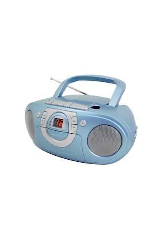 CD-Radiorecorder »SCD5100BL Blau«, (FM-Tuner)