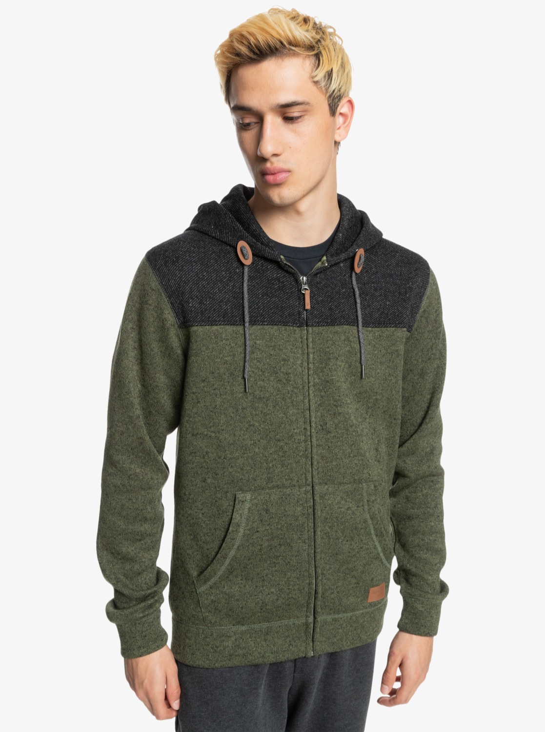 Quiksilver Kapuzensweatjacke »Keller Block Zip«