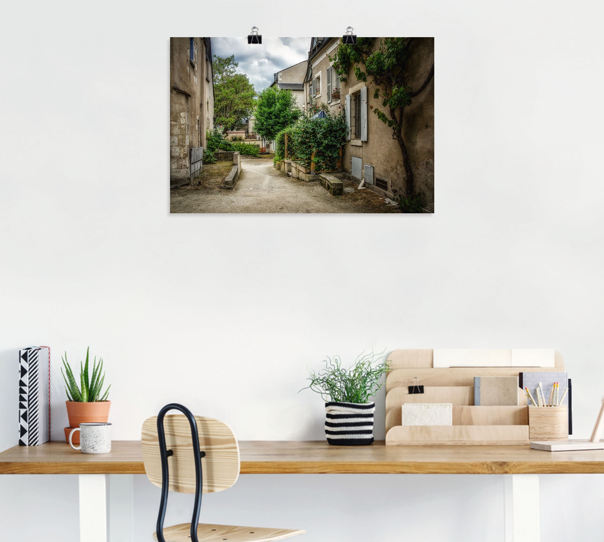 Artland Wandbild »Dorf in der Bretagne - Frankreich«, Frankreich, (1 St.), als Leinwandbild, Poster in verschied. Grössen