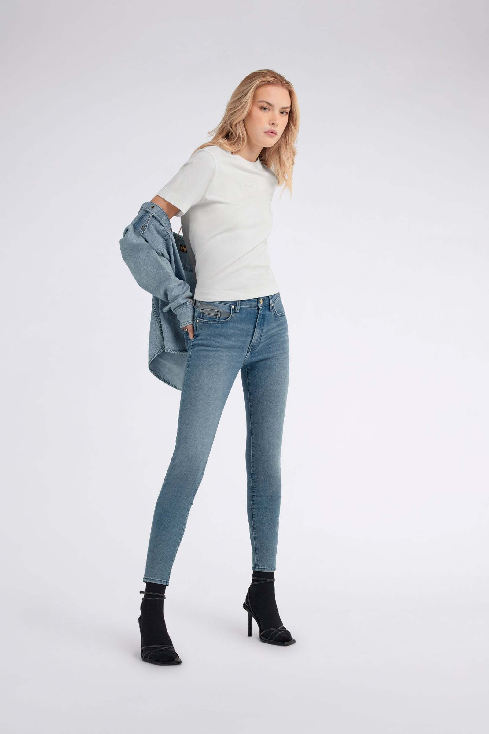 GAS Skinny-fit-Jeans »Gas Jeans Star Up«