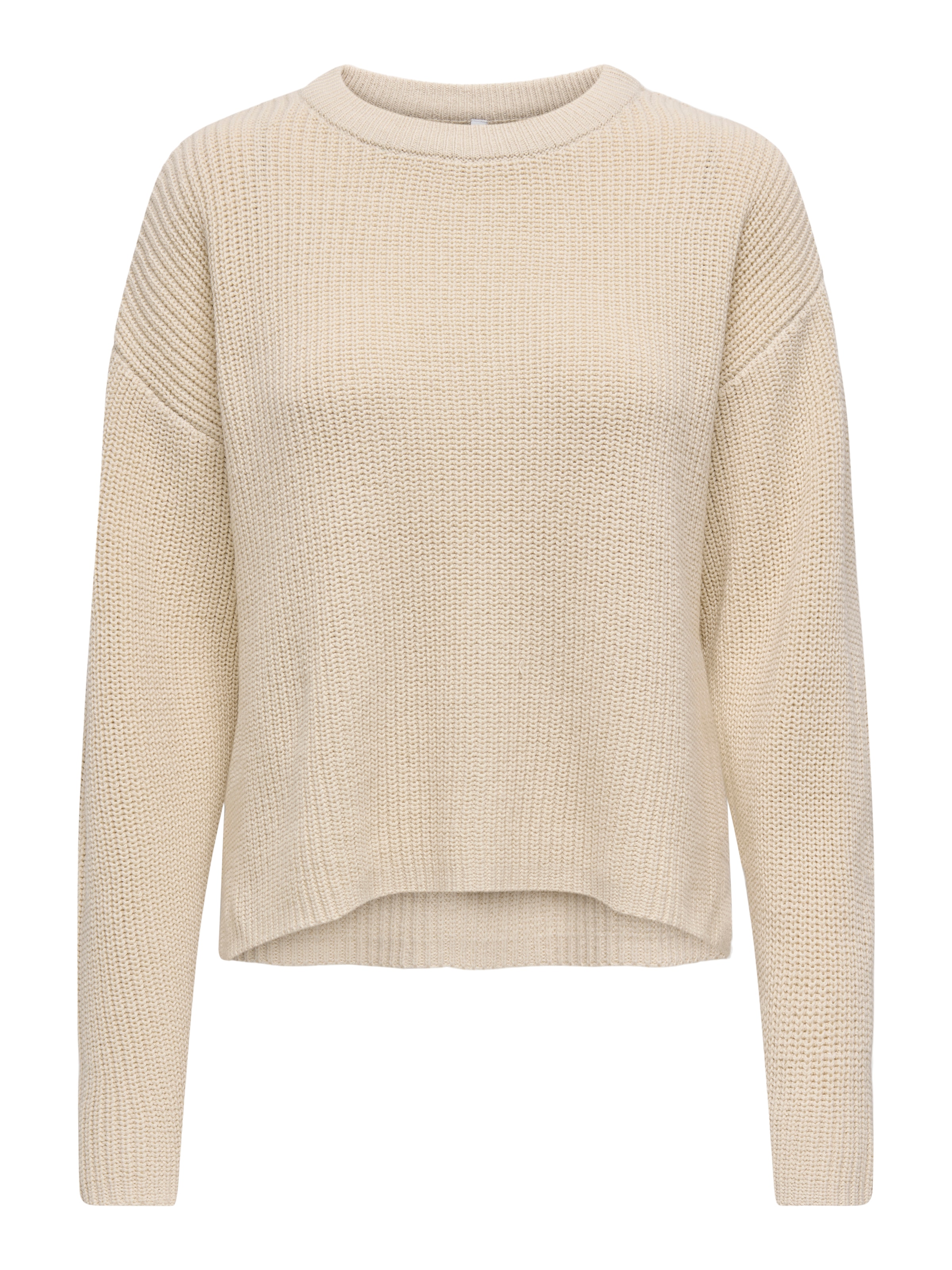 ONLY Rundhalspullover »ONLLUNA LS O-NECK PULLOVER KNT NCA«