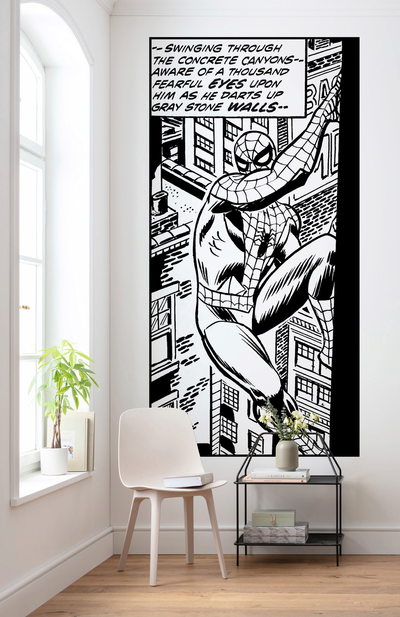 Komar Vliestapete »Digitaldruck Vlies - Spider-Man Classic Climb - Grösse 100 x 200 cm«, bedruckt, Kinderzimmer