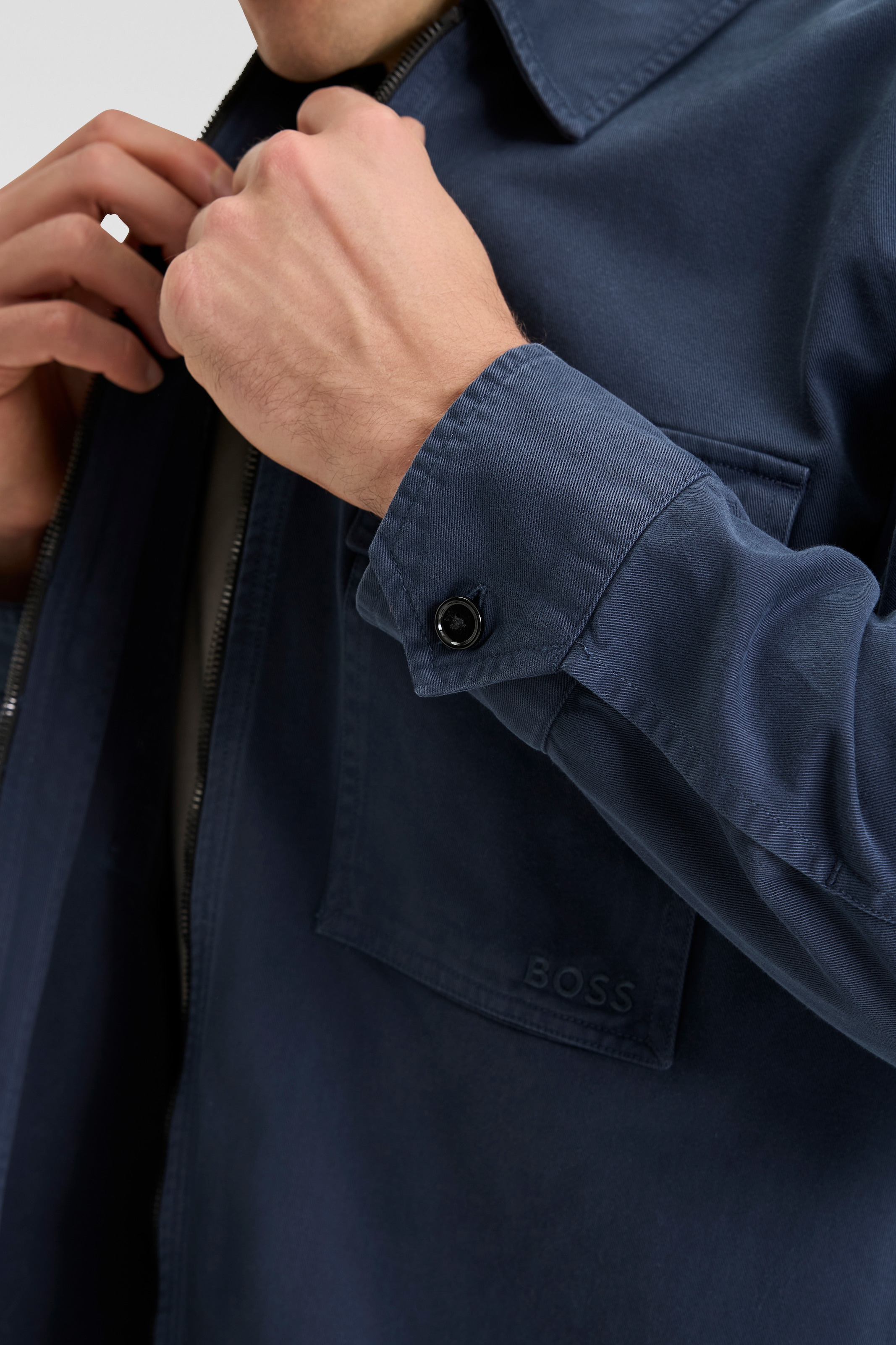 BOSS ORANGE Cargojacke »Lovel«, mit aufgesetzten Taschen
