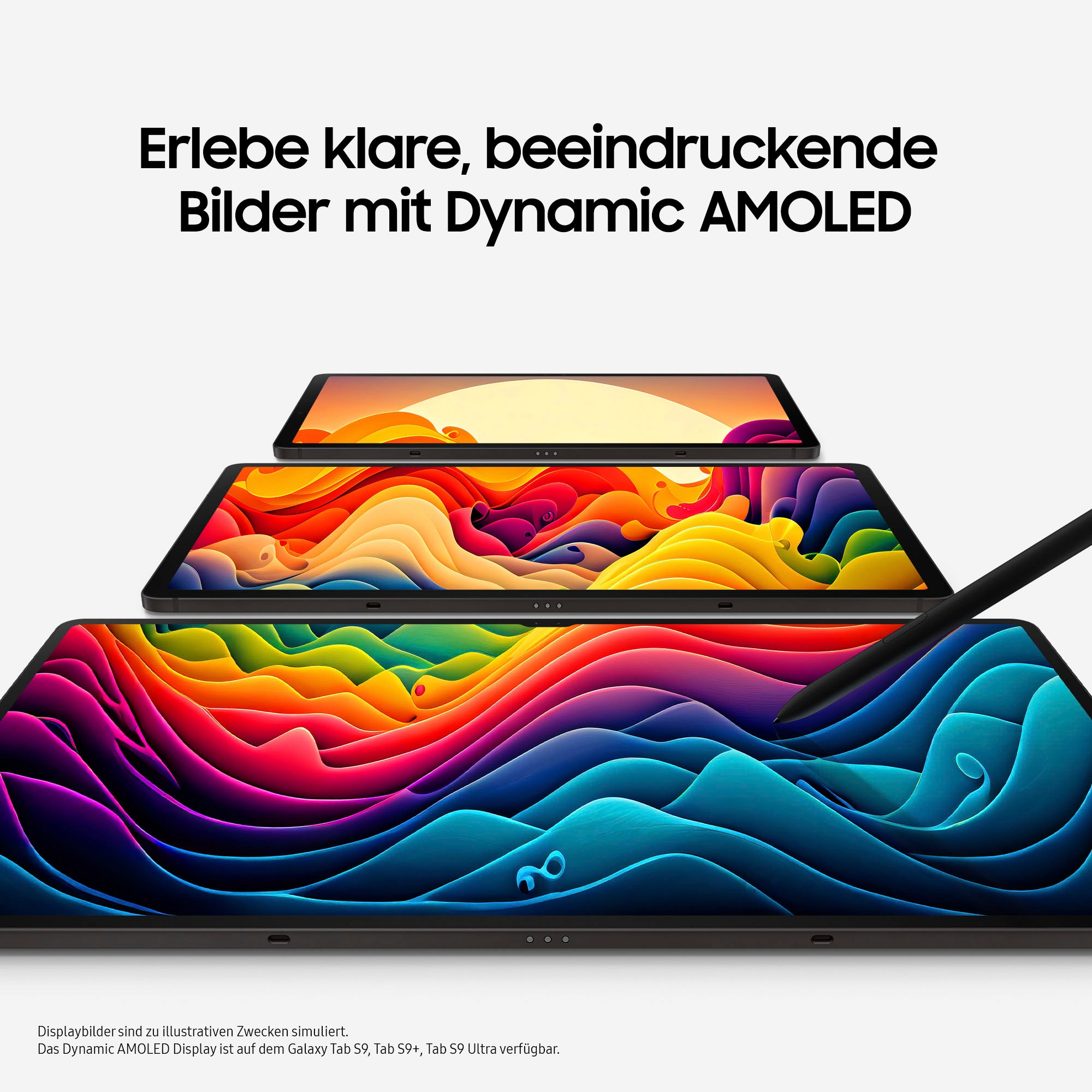 Samsung Tablet »Galaxy Tab S9 WiFi«, (27,81 cm / 11 Zoll), Android, WQXGA, AI-Funktionen)