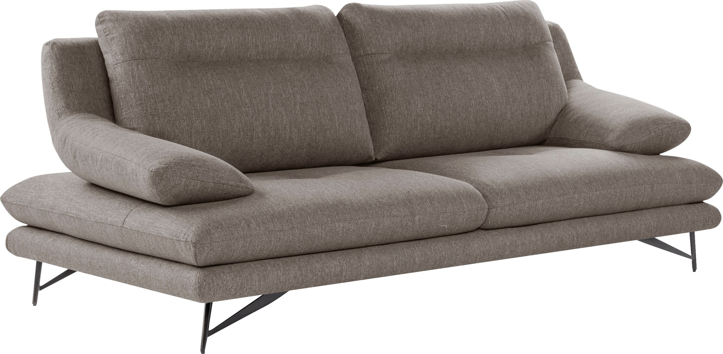 CALIA ITALIA 3-Sitzer »Cezanne modern, elegant und bequem, aufwendige Detailverarbeitung«, wahlweise mit Sitztiefenverstellung