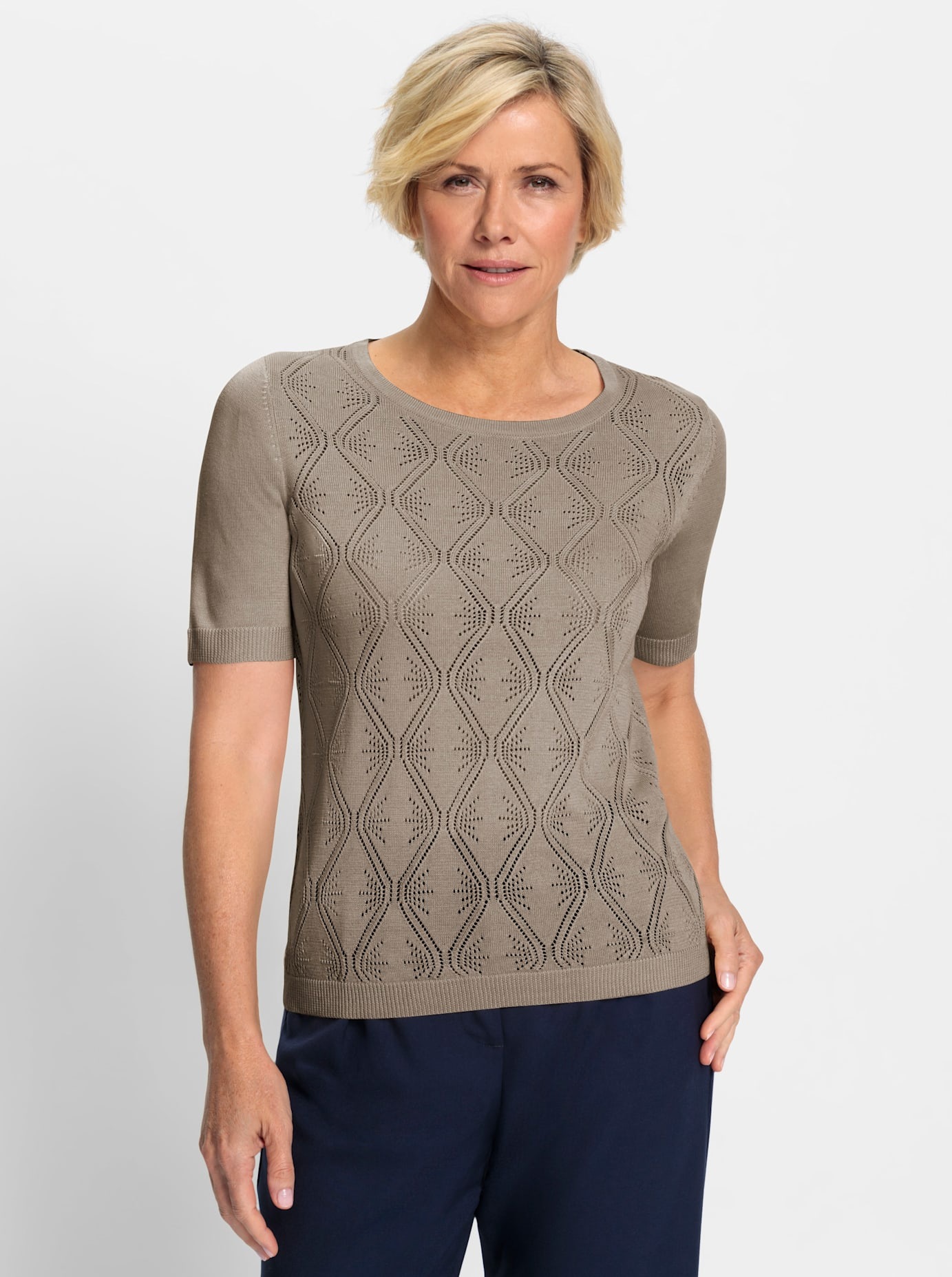 Classic Rundhalspullover »Pullover«