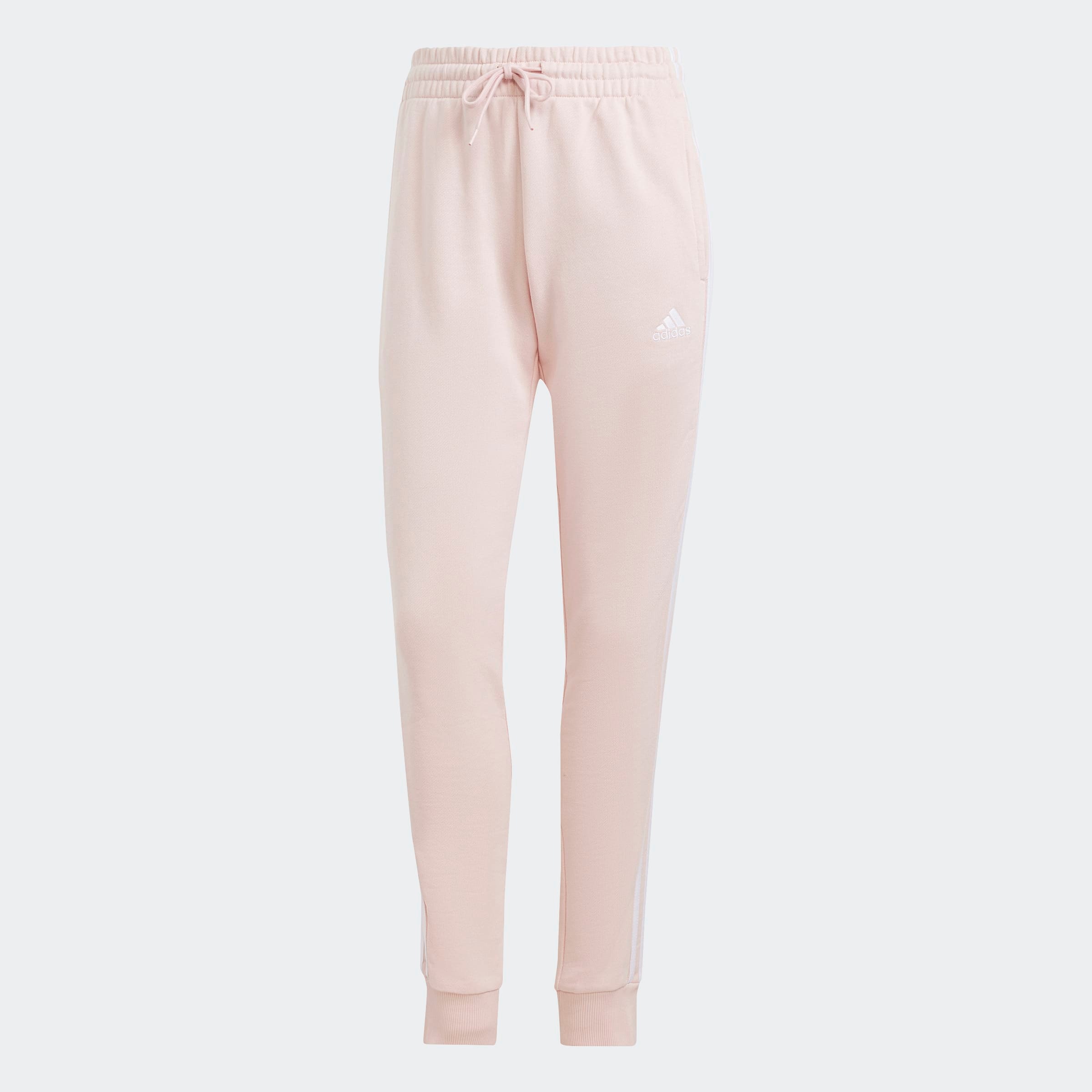 adidas Sportswear Sporthose »ESSENTIALS 3STREIFEN FRENCH TERRY CUFFED HOSE«, (1 tlg.)
