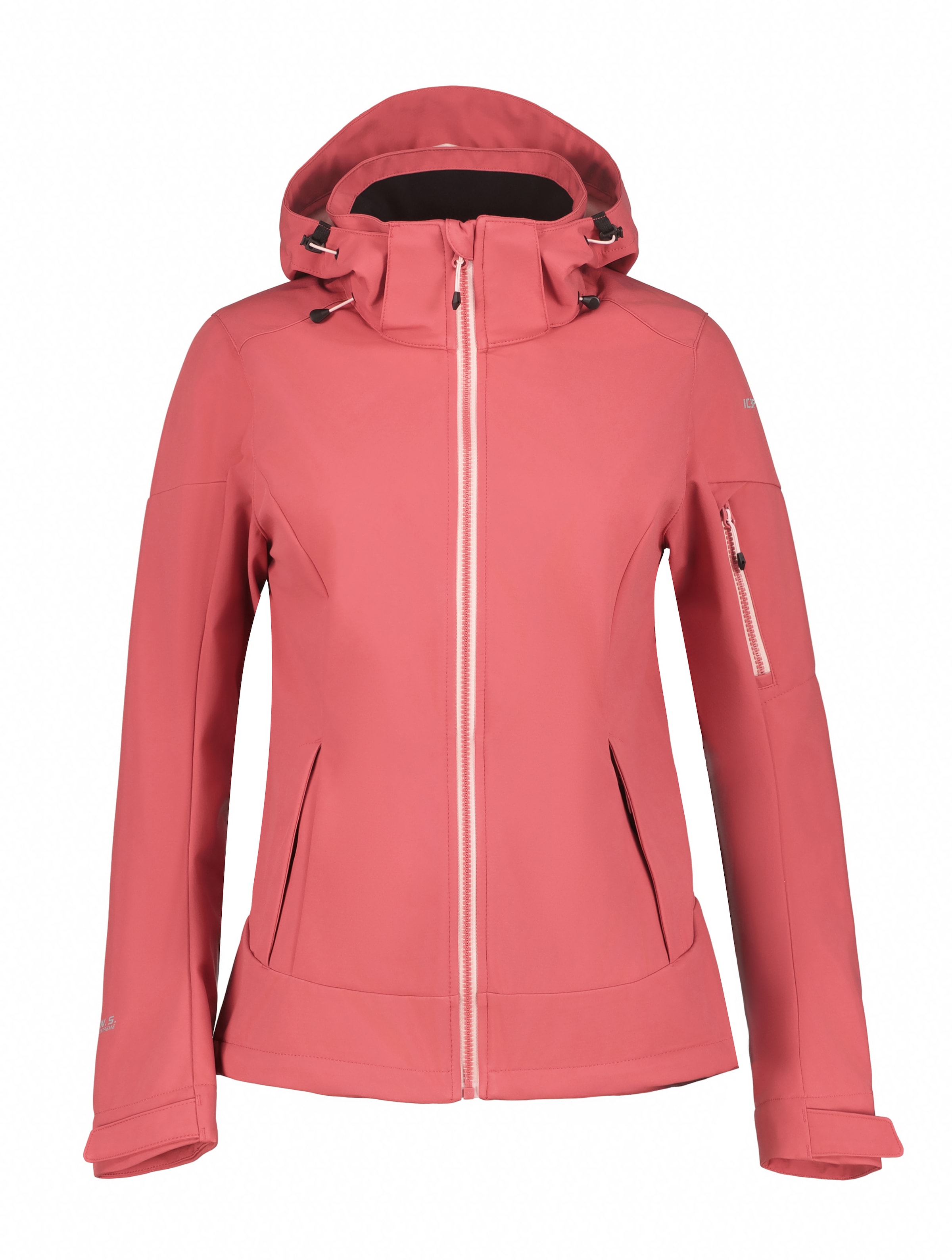 Icepeak Softshelljacke »D SOFTSHELLJACKE BATHGATE«, (1 St.), mit Kapuze, Wasserabweisend