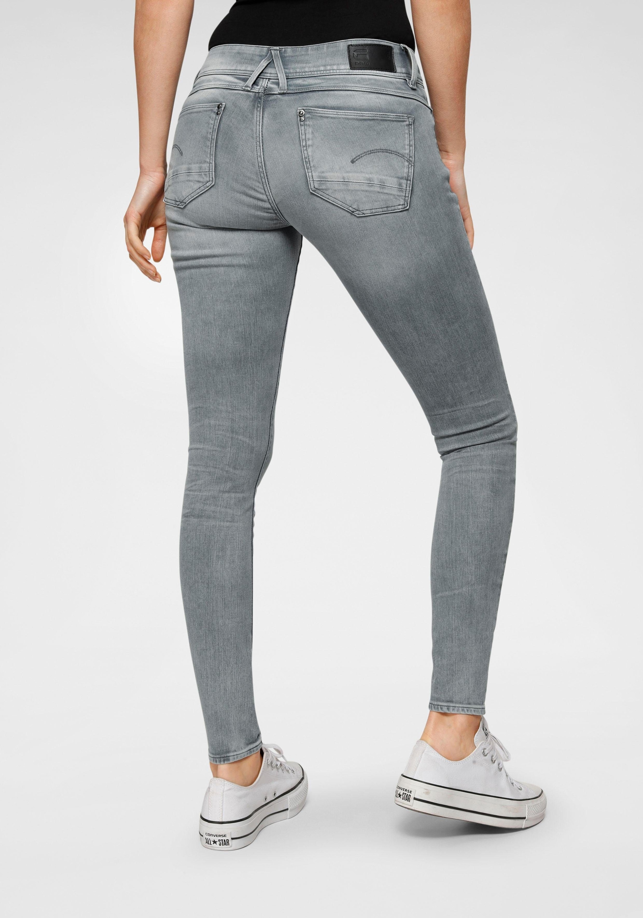 G-Star RAW Skinny-fit-Jeans »Mid Waist Skinny«, mit Elasthan-Anteil online  kaufen bei Jelmoli-Versand Schweiz | 