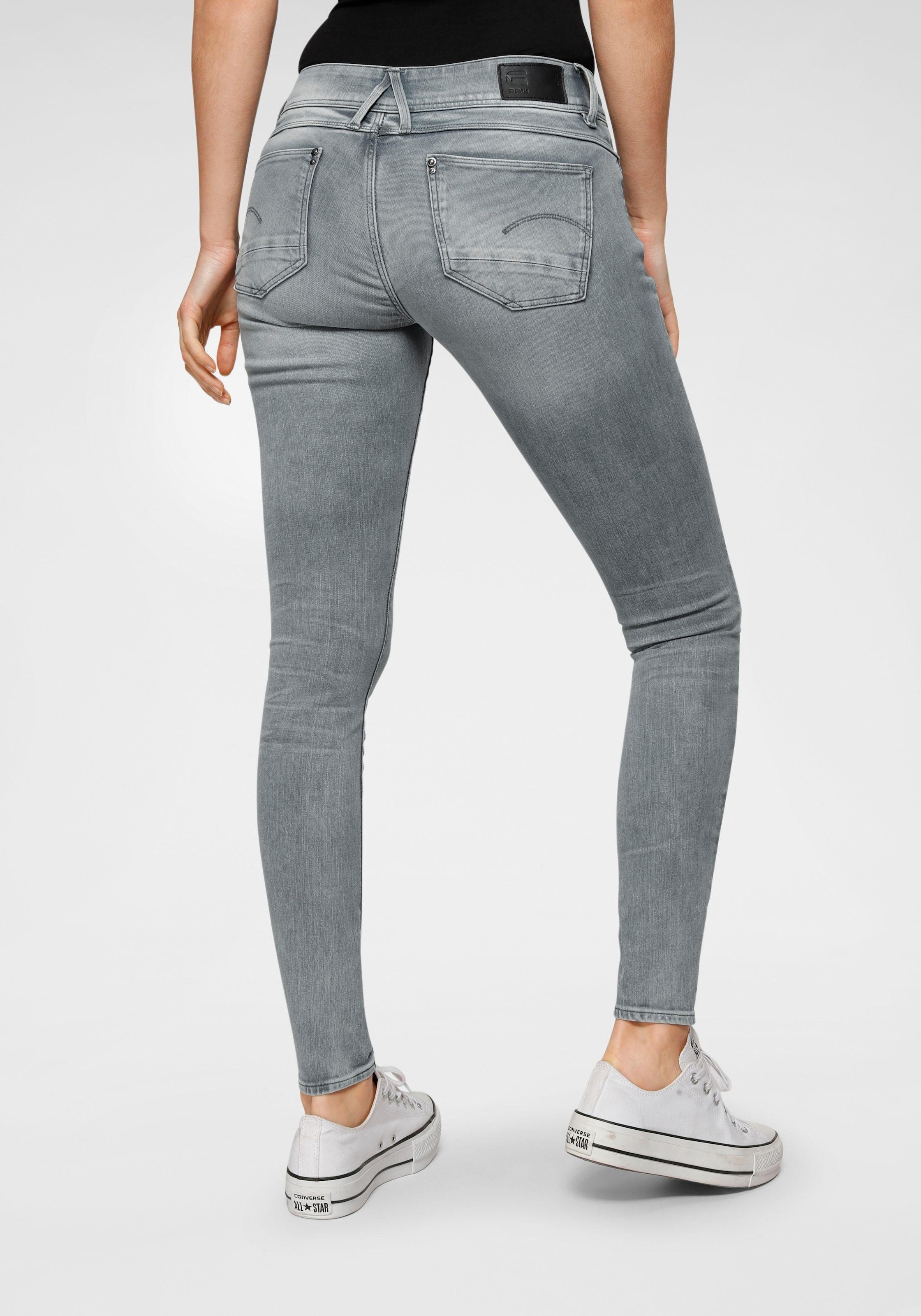 G-Star RAW Skinny-fit-Jeans »Mid Waist Skinny«, mit Elasthan-Anteil online  kaufen bei Jelmoli-Versand Schweiz