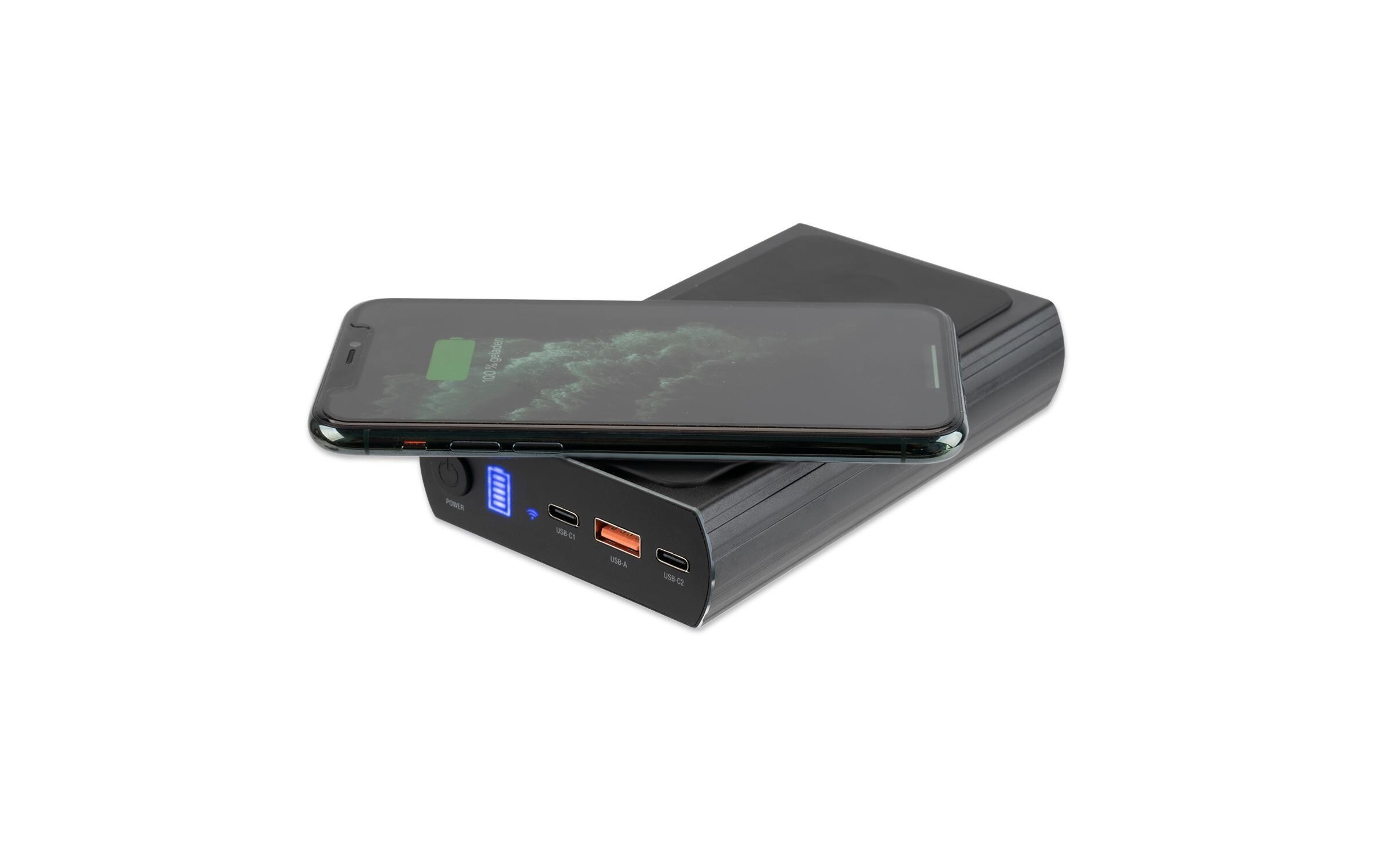 4smarts Powerbank »VoltHub Graphene«, 74 mAh