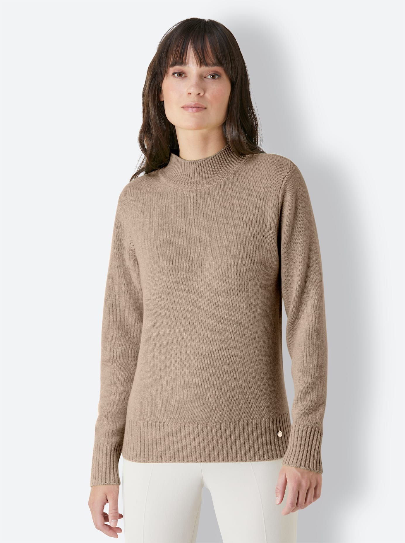 CREATION L PREMIUM Wollpullover »Merino-Kaschmir-Pullover«