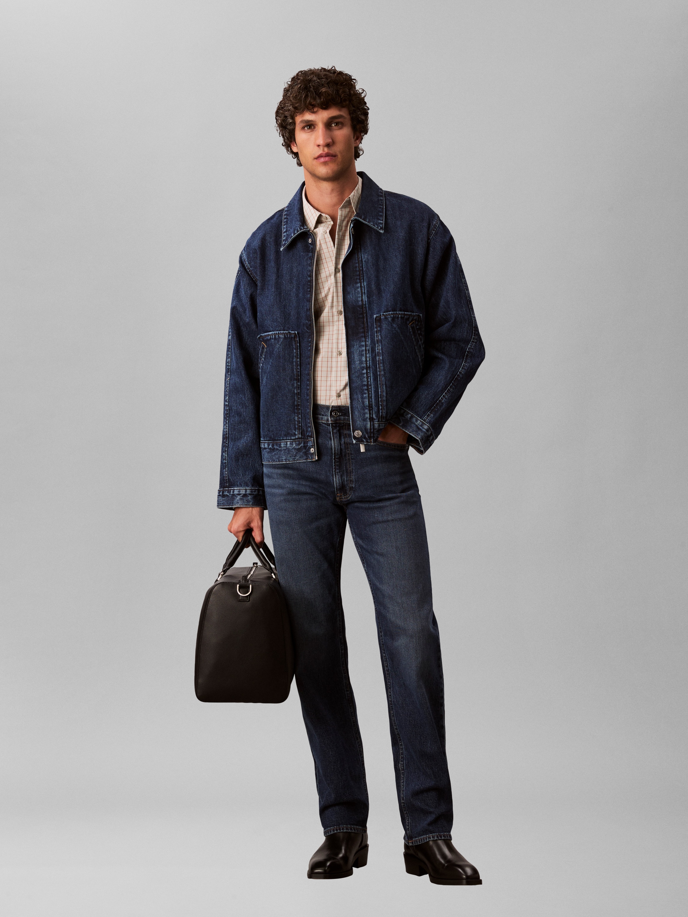 Calvin Klein Jeans Straight-Jeans "STNDRD STRGHT JEANS" Straight fit