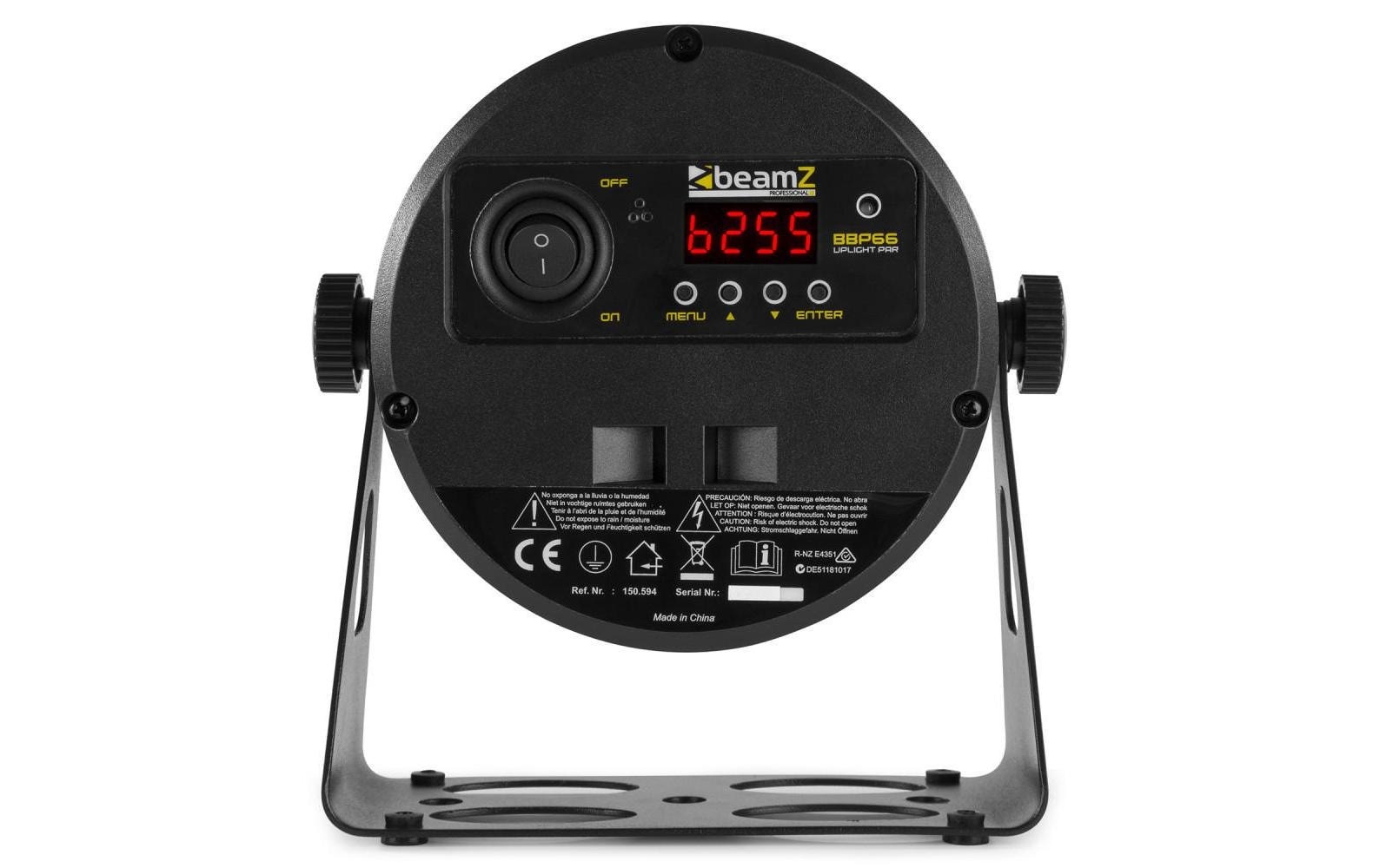 BeamZ Discolicht »Pro BBP66 Uplight Par«