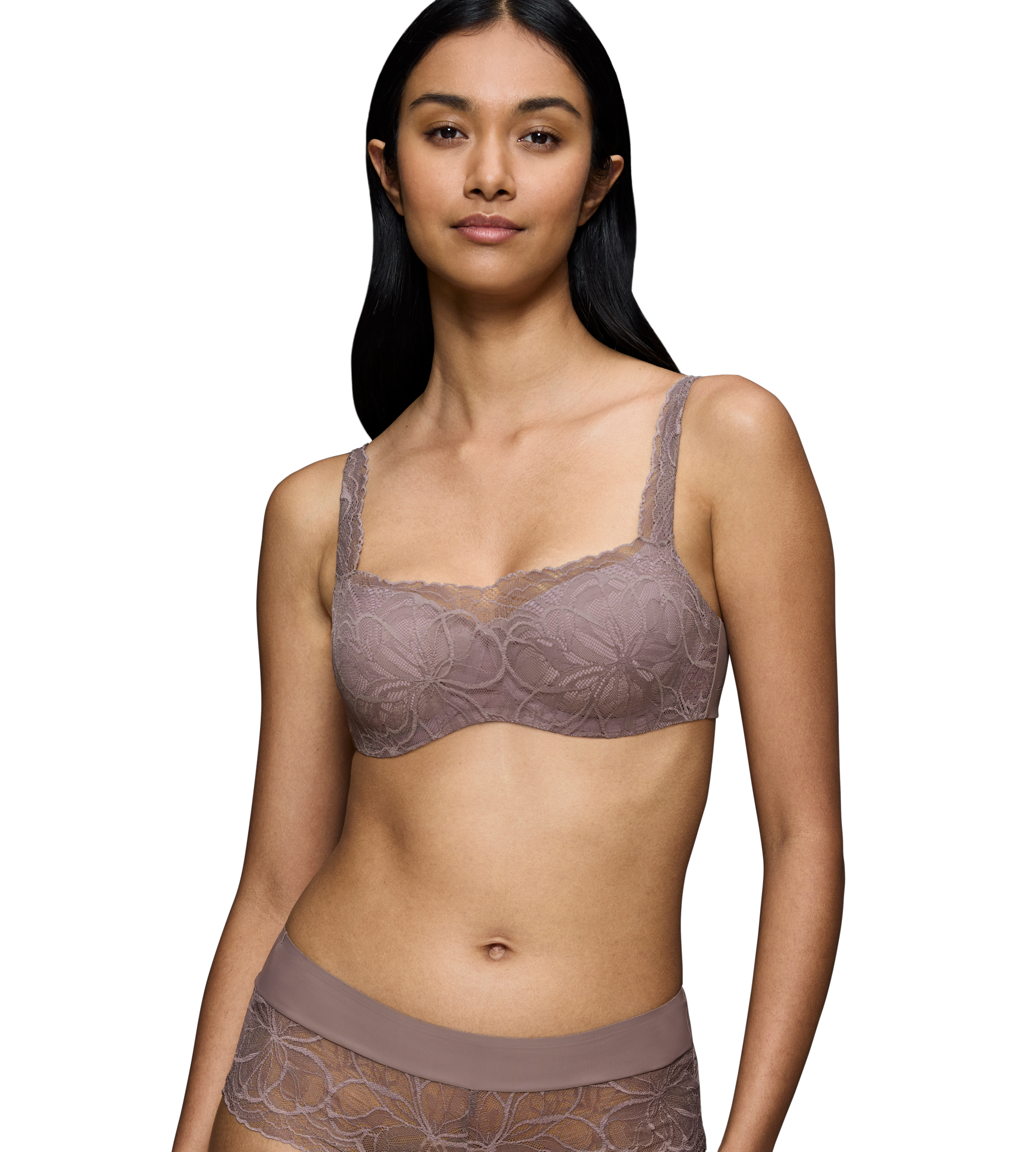 Balconnet-BH »Body Make-Up Illusion Lace Balconette«, Stretch-Spitze