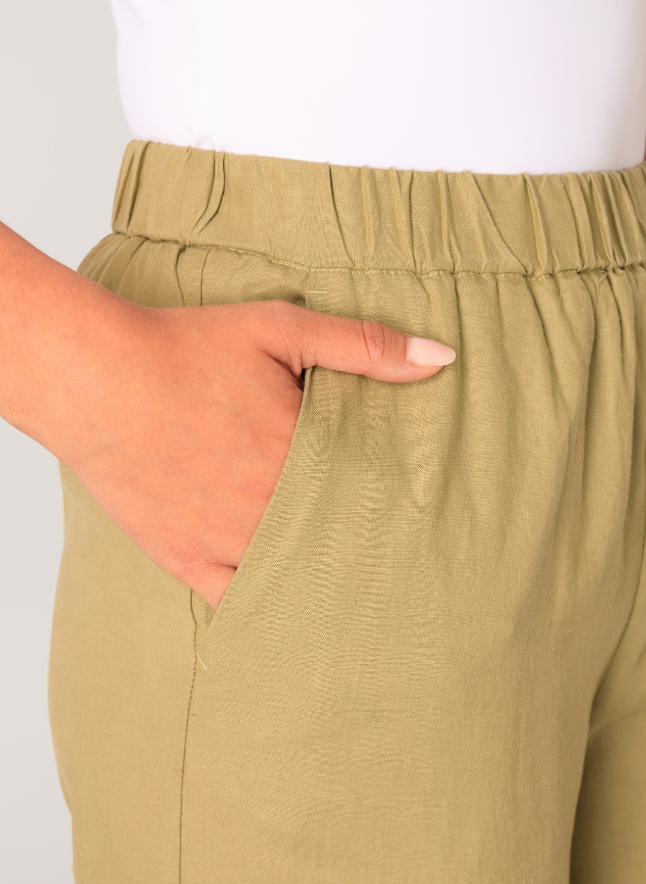 Base Level Leinenhose »Yul«